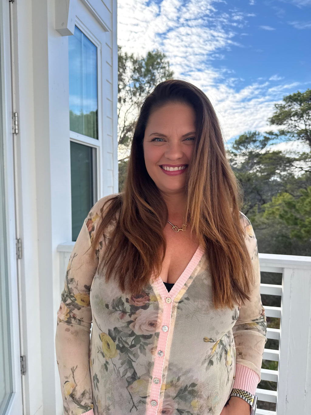 Mesh Floral Cardigan by Sew In Love (Ships 2-3 weeks) - BFF Here