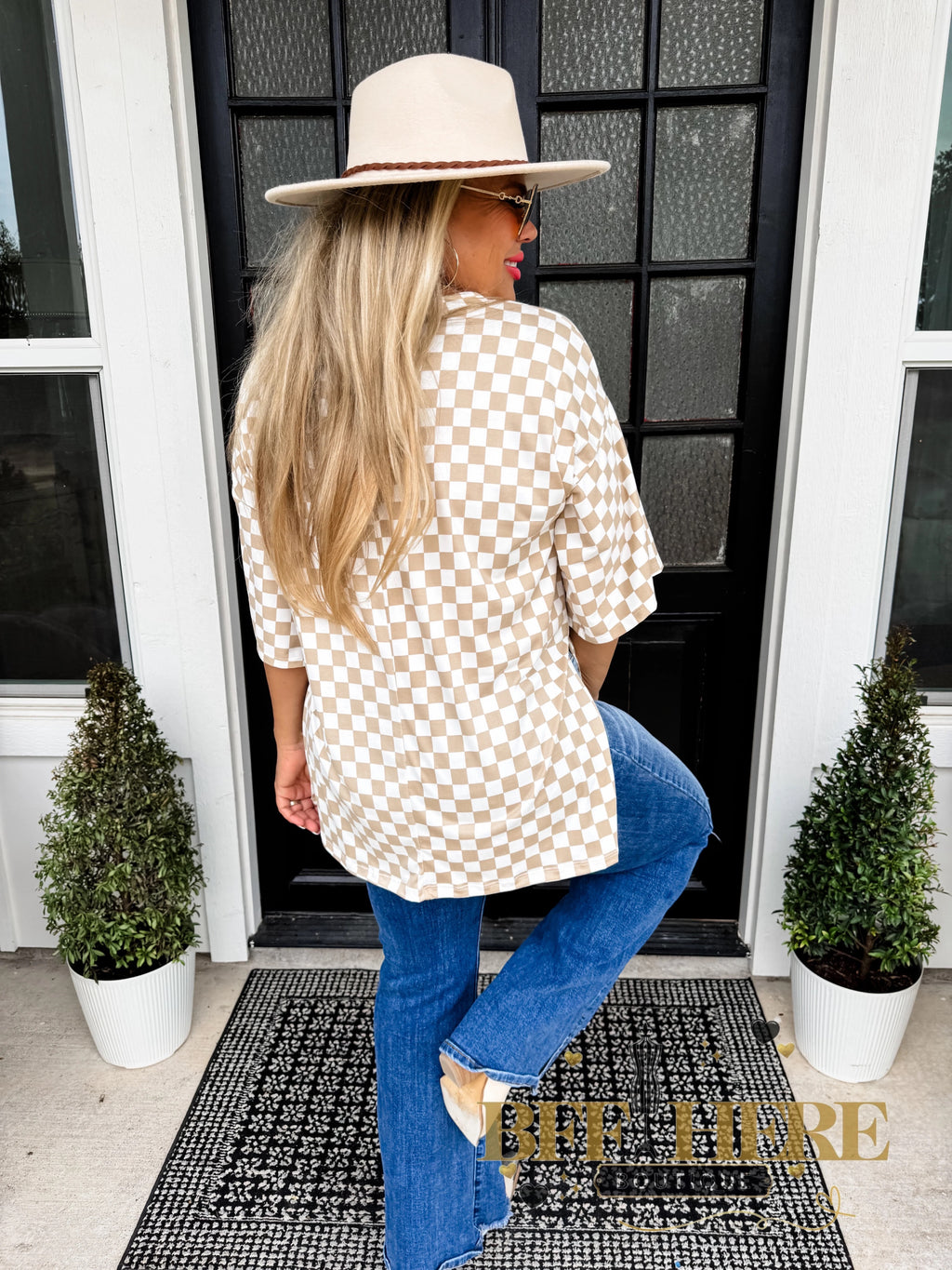 Check Me Out Side Slit Top by Blakeley - BFF Here