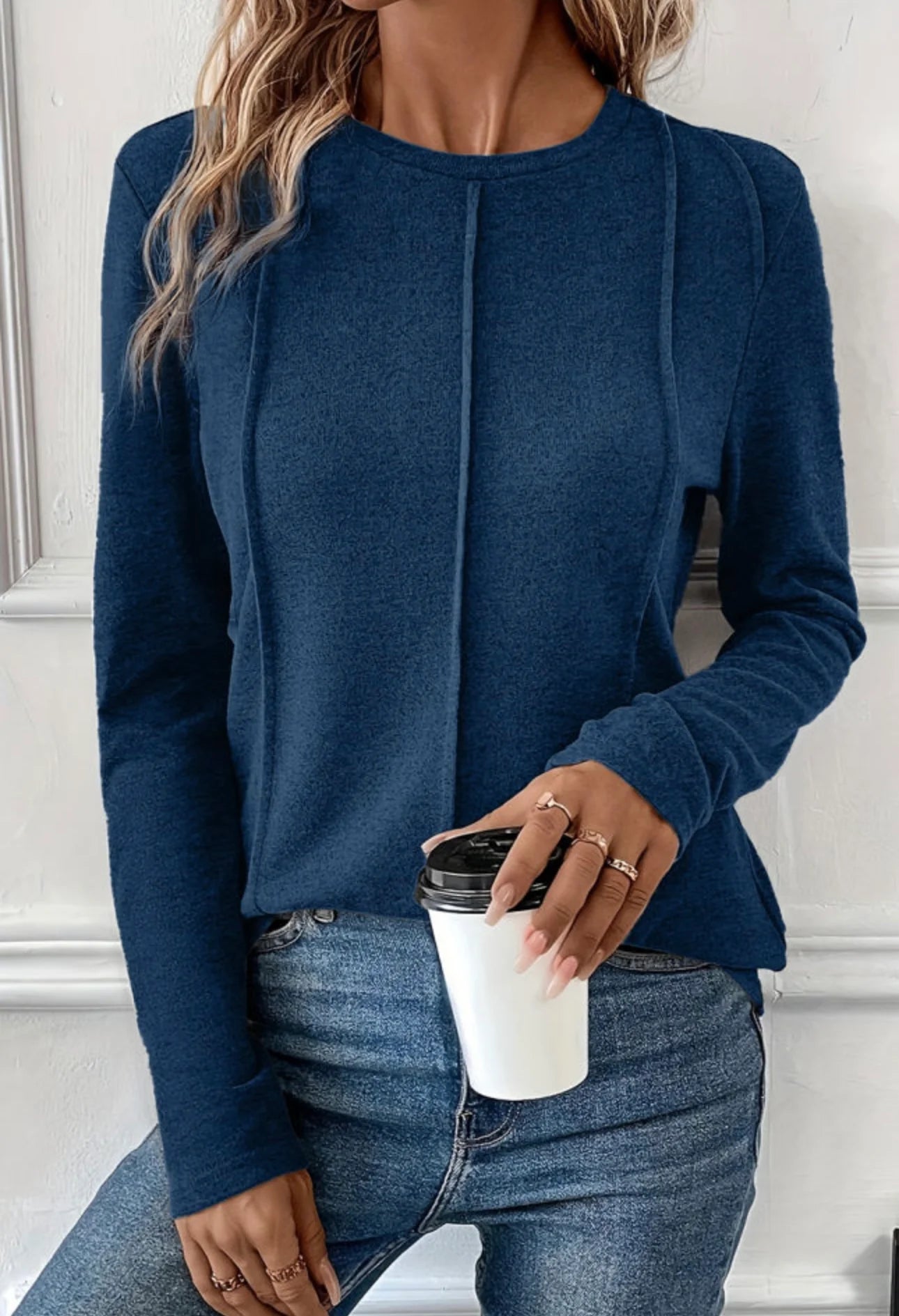 PREORDER: Weekend Retreat Exposed Seam Top (ETA: August)