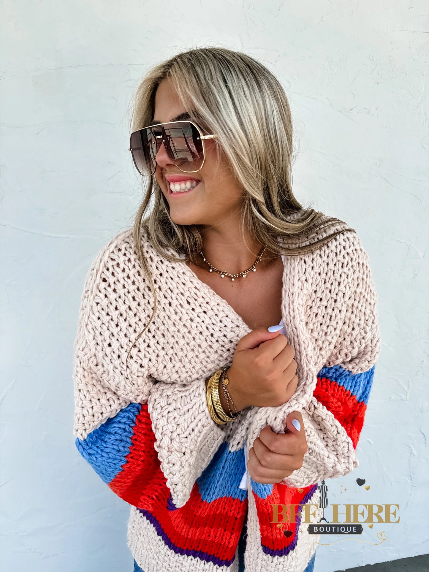 PREORDER: Charlotte Knit Cardigan by Blakeley / Choice of Color (Ships End of October)