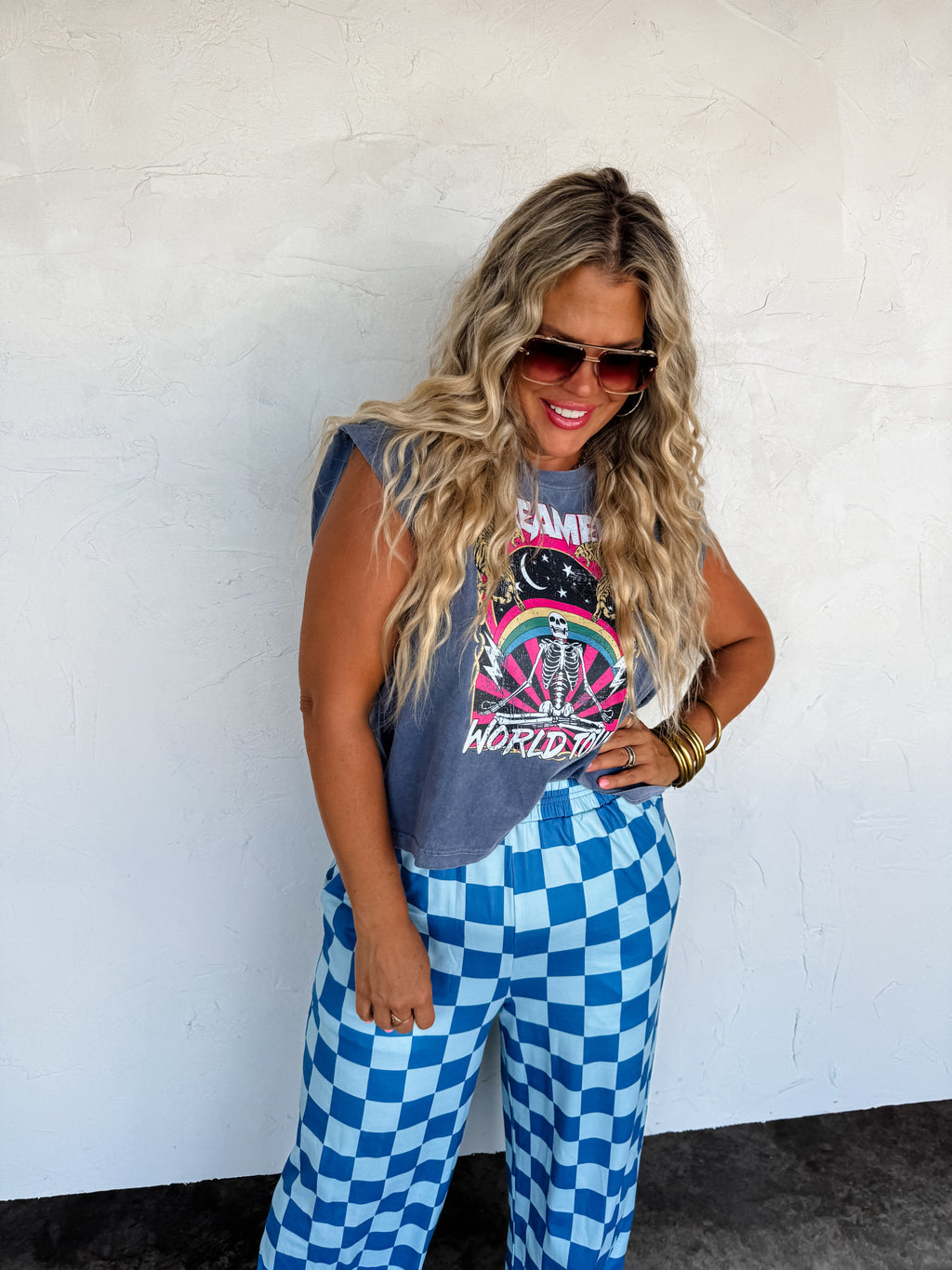 PREORDER: Checker Pop Pants by Blakeley (ETA: Beginning of September) - BFF Here