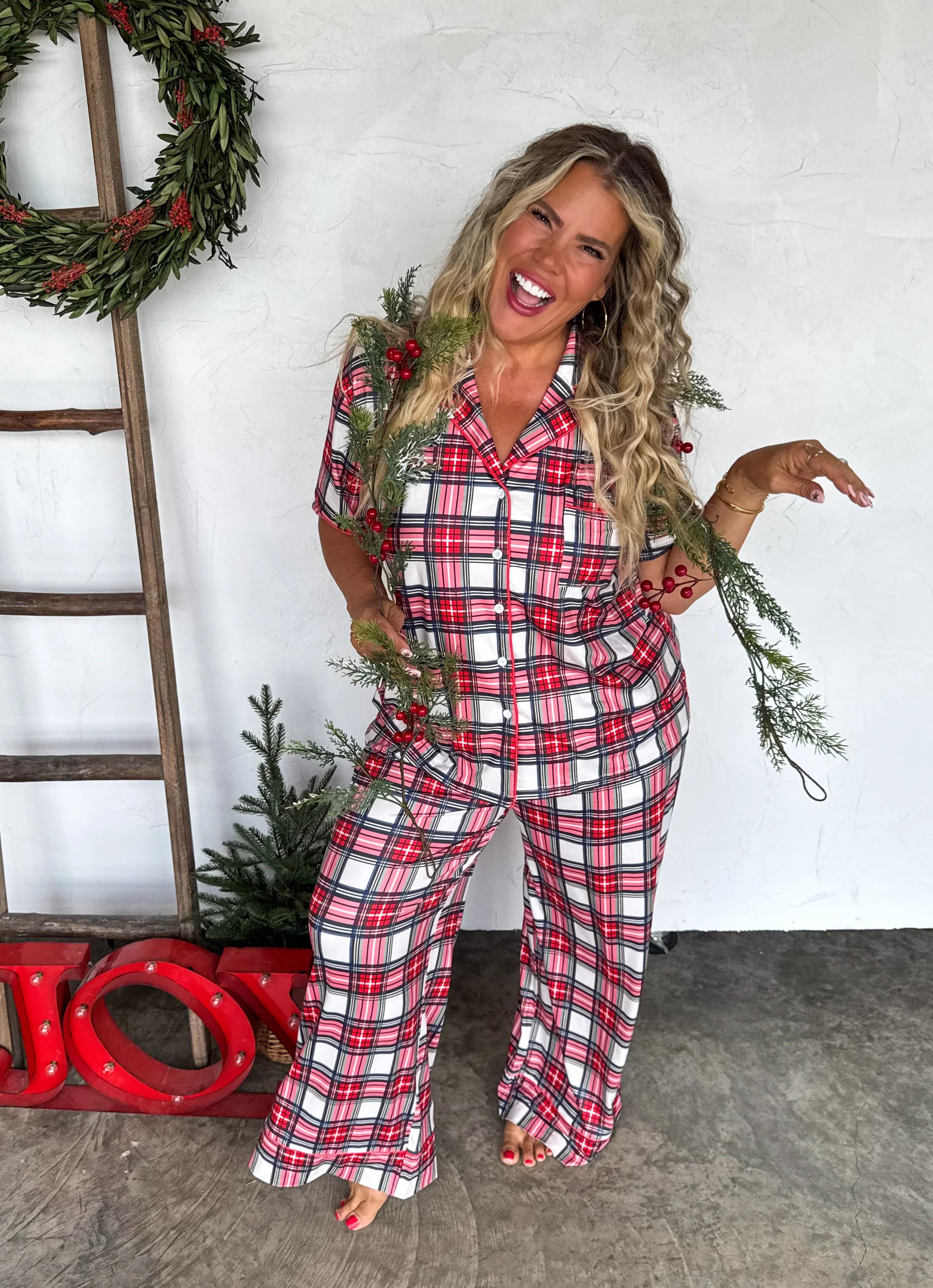 PREORDER: Christmas Luxe PJ Set by Blakeley (ETA: Beginning of November) - BFF Here