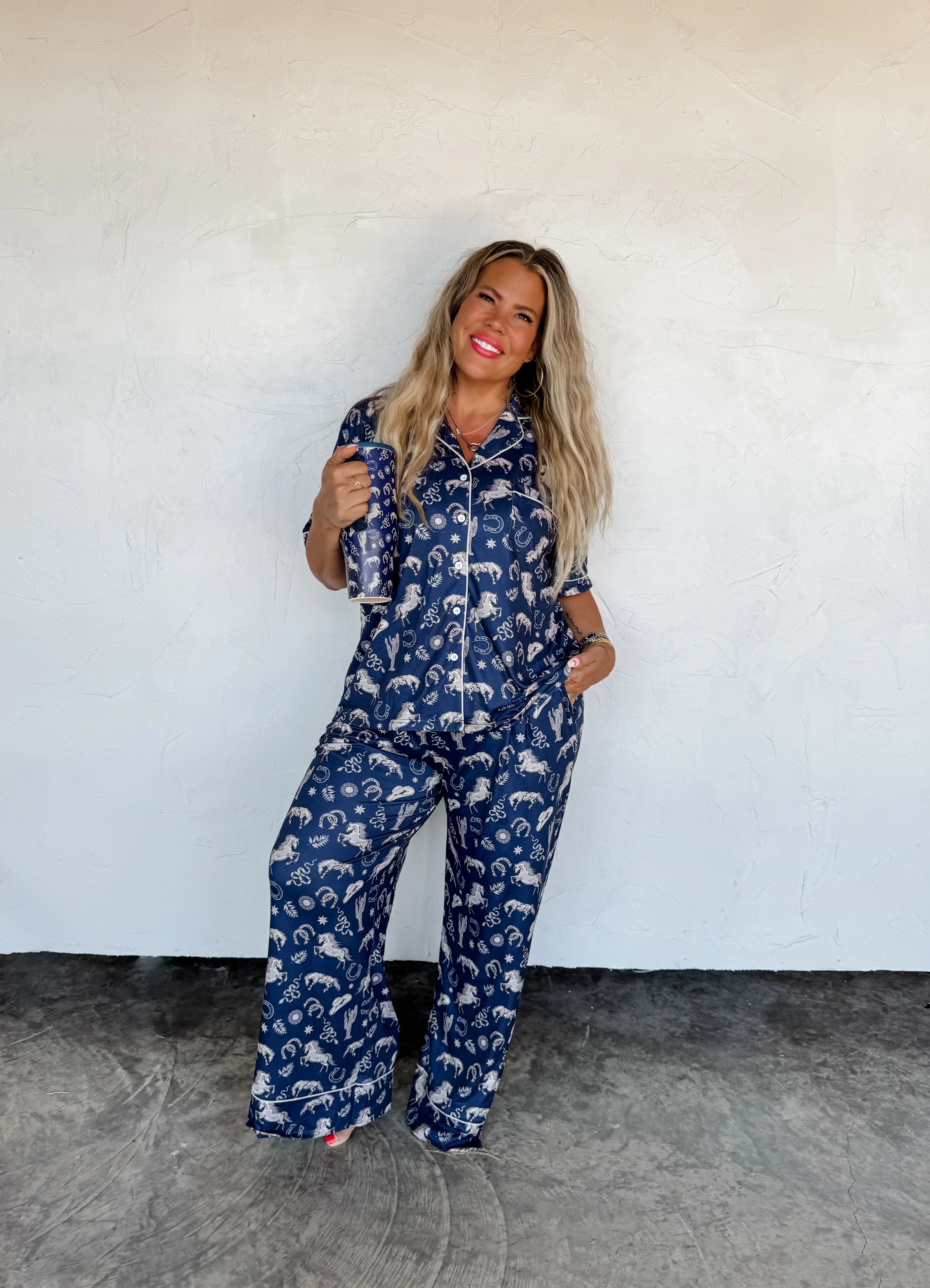 PREORDER: Rodeo Sky Luxe PJ’s  by Blakeley(ETA: Mid November) - BFF Here