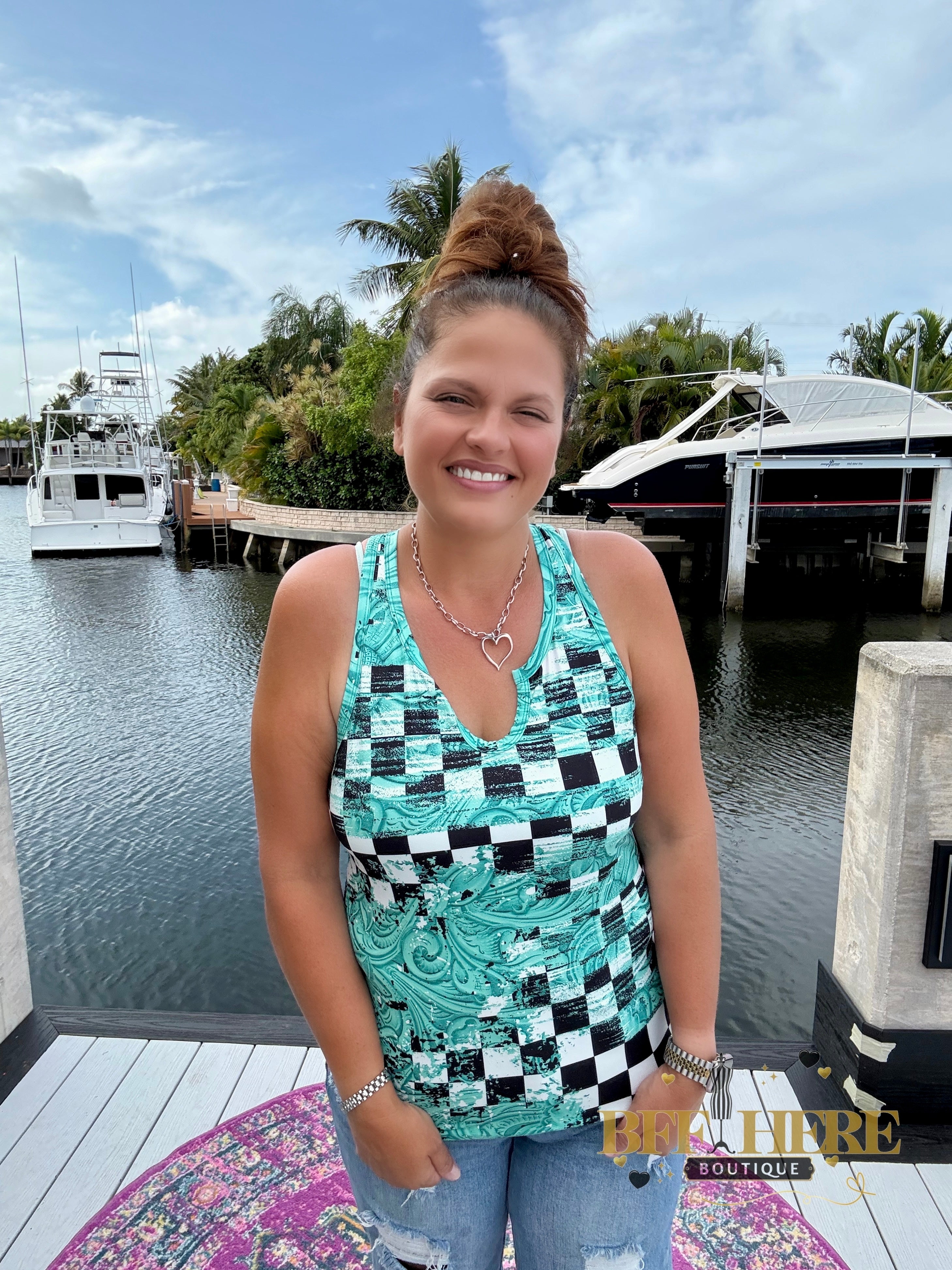Miles Ahead Tank Top by Sterling Kreek - BFF Here