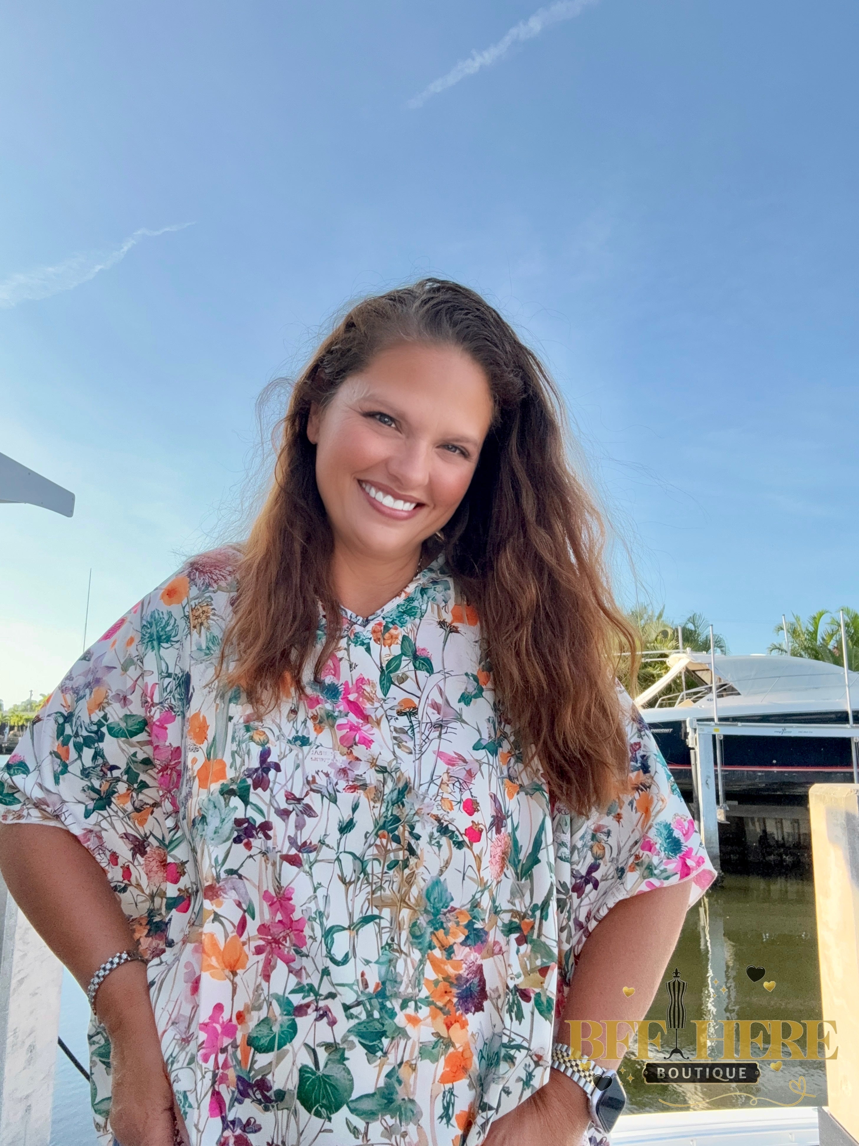 Field of Flowers Top by Sterling Kreek - BFF Here