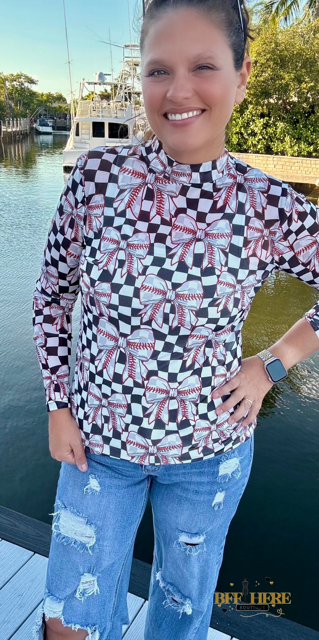 Dirt and Diamonds Mesh Top by Sterling Kreek - BFF Here