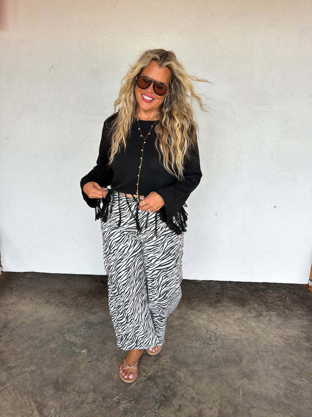 PREORDER: Fringe Benefits Top by Blakeley (ETA: December)