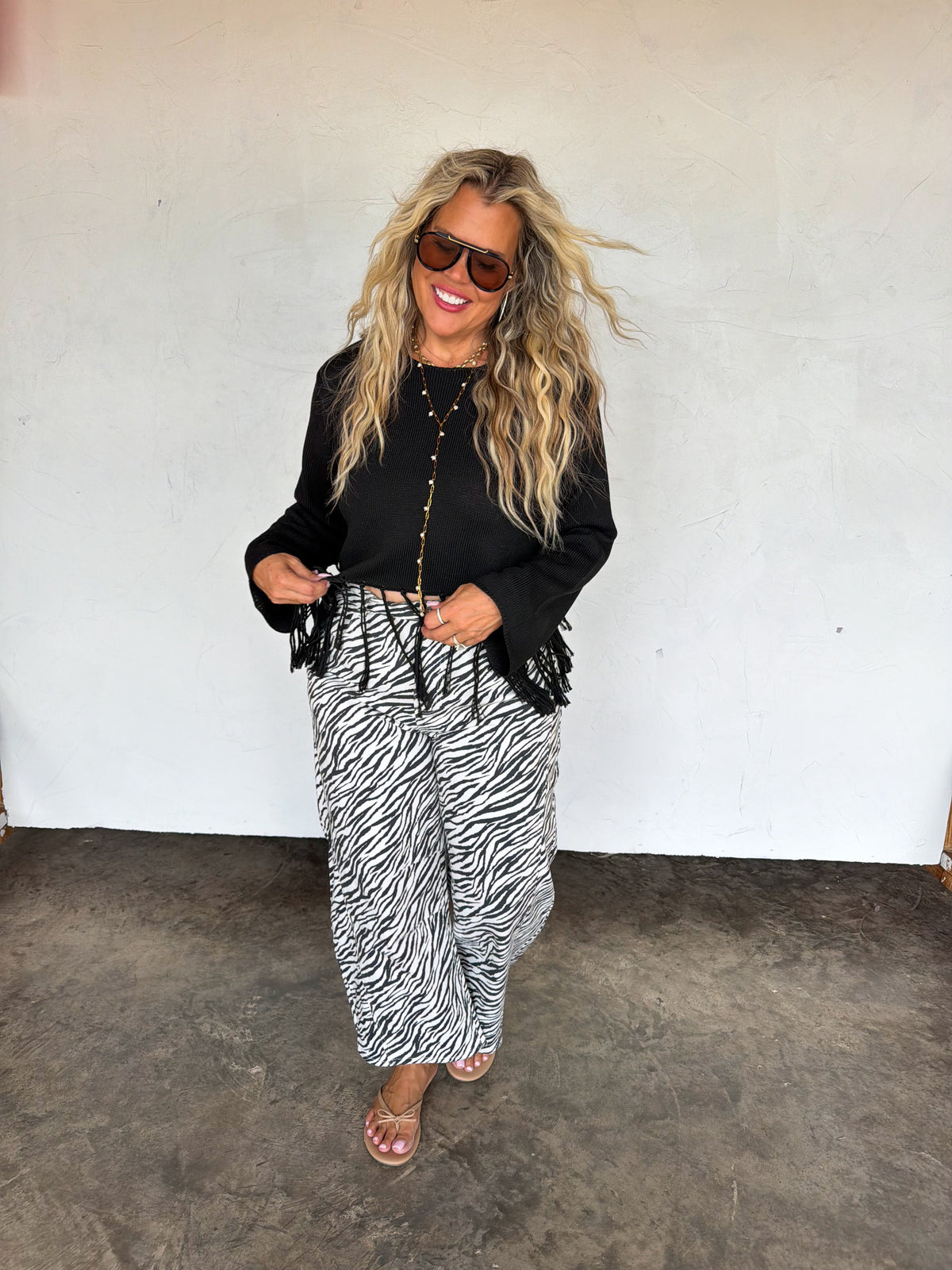 PREORDER: Fringe Benefits Top by Blakeley (ETA: December)
