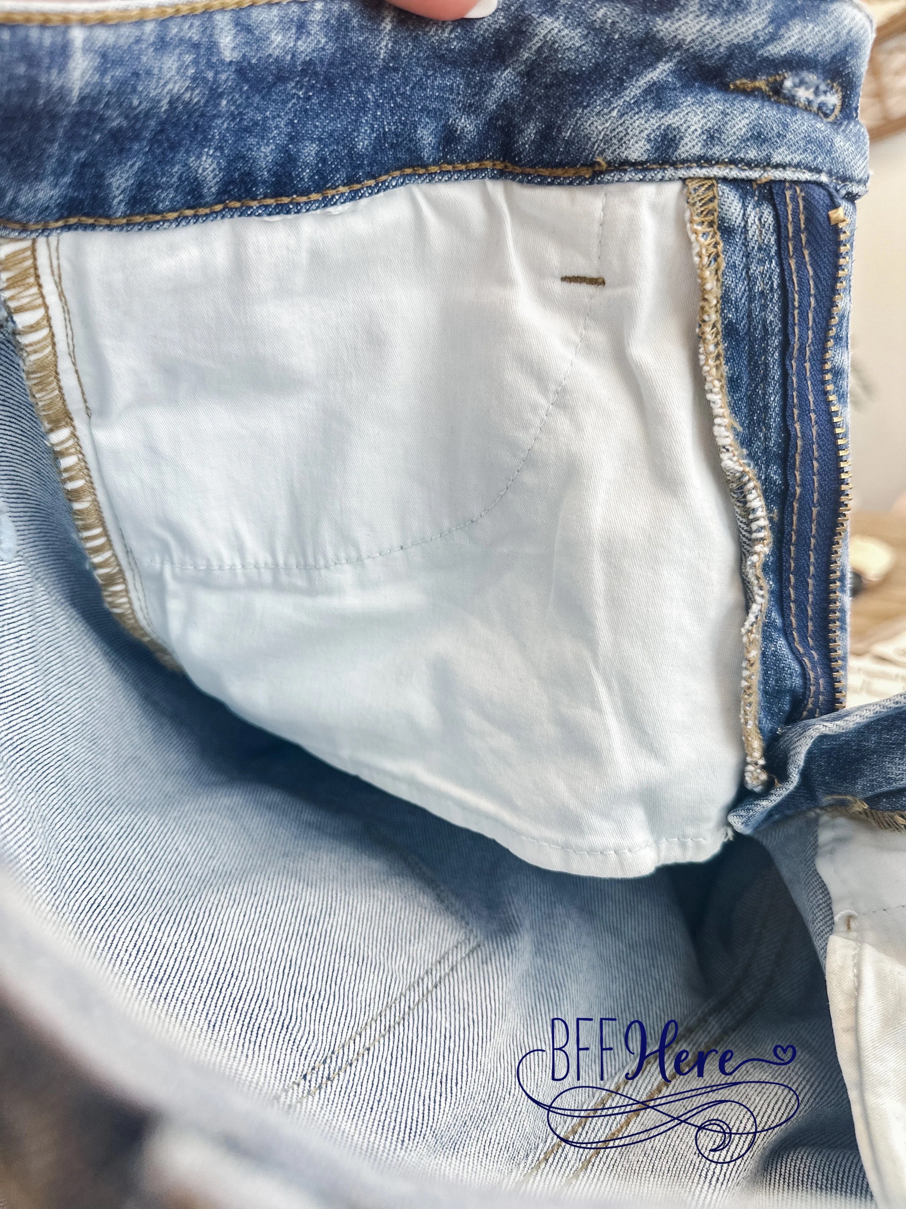 PREORDER:  Rebel Tummy Control Jeans by Blakeley (Ships Middle of January ) - BFF Here
