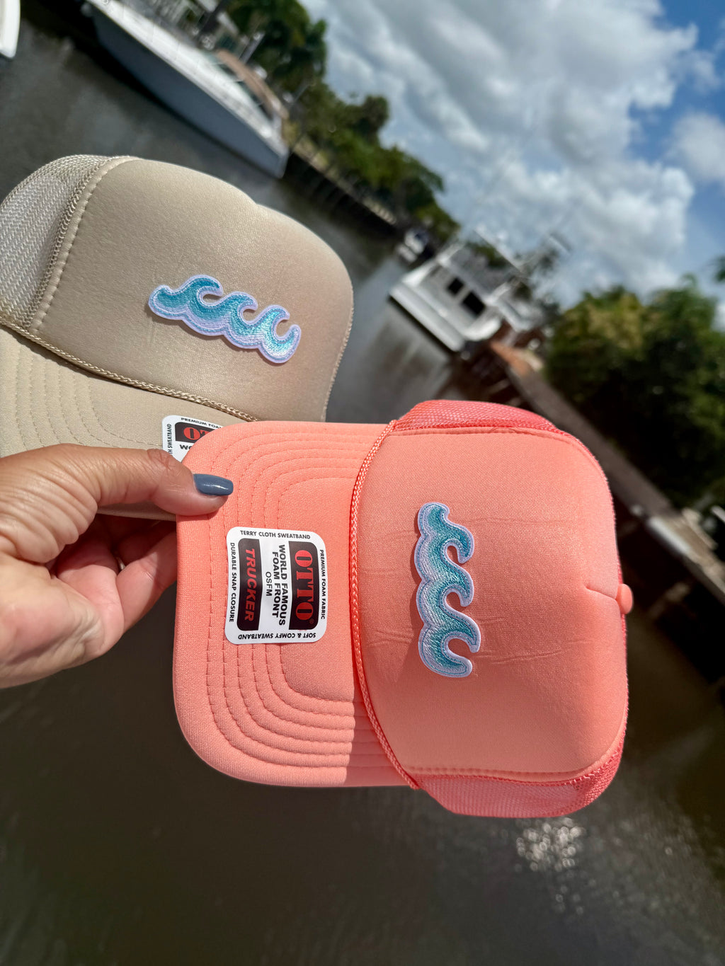 Waves Trucker Hat - BFF Here