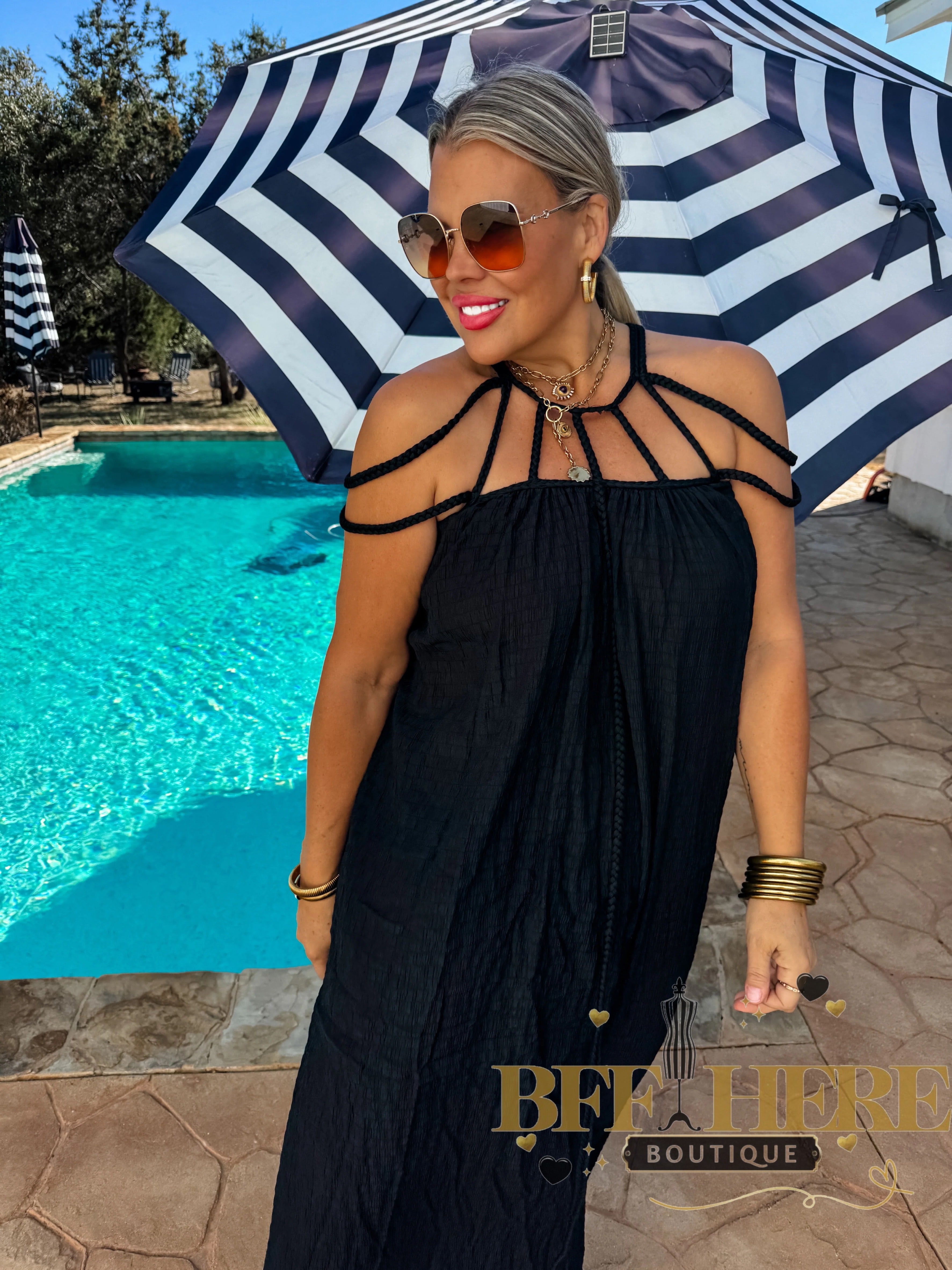 Ciao Bella Strappy Dress by Blakeley - BFF Here