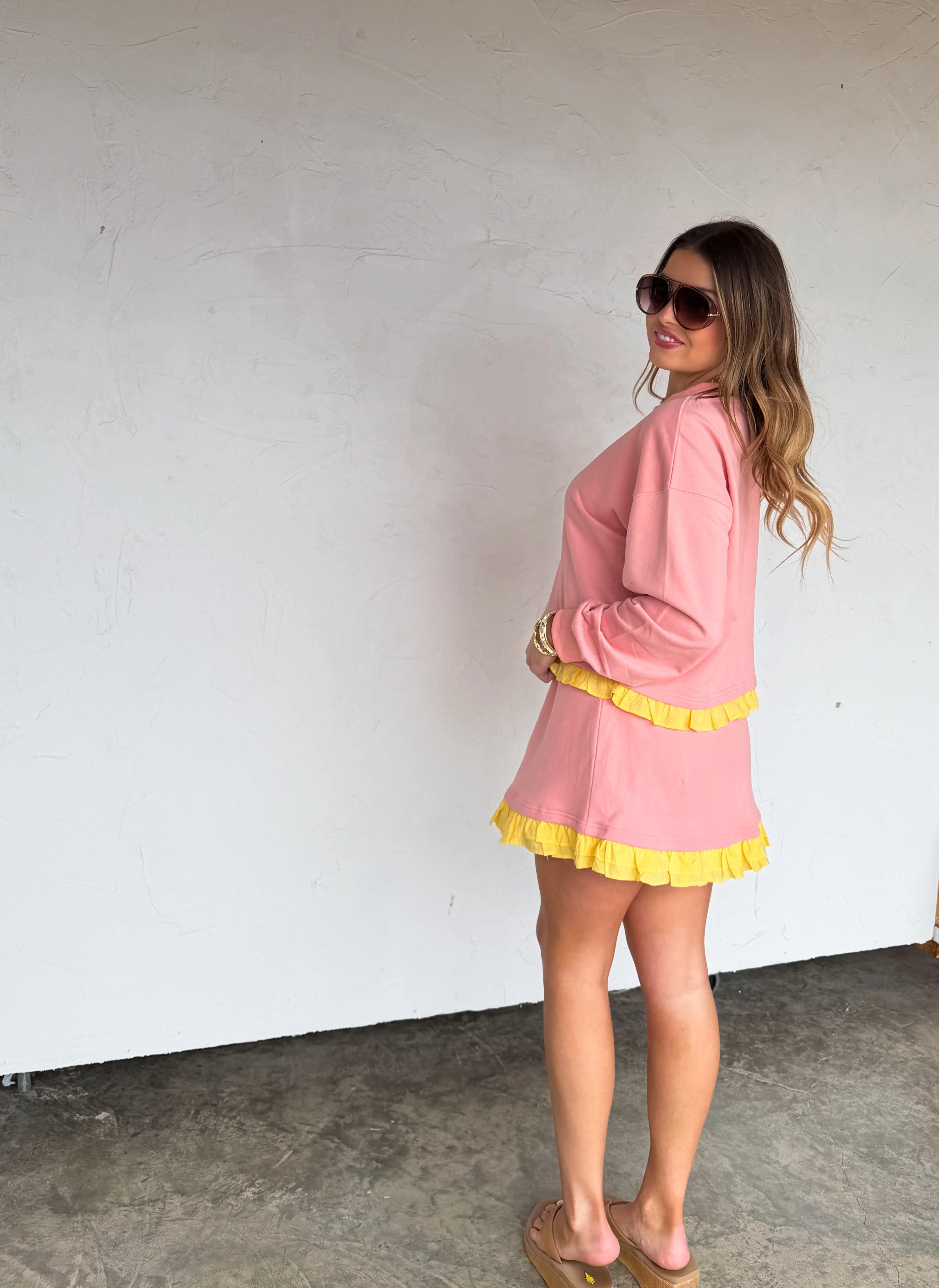 PREORDER: Spring Flowers Skirt Set by Blakeley (ETA: Late April / Early May) - BFF Here