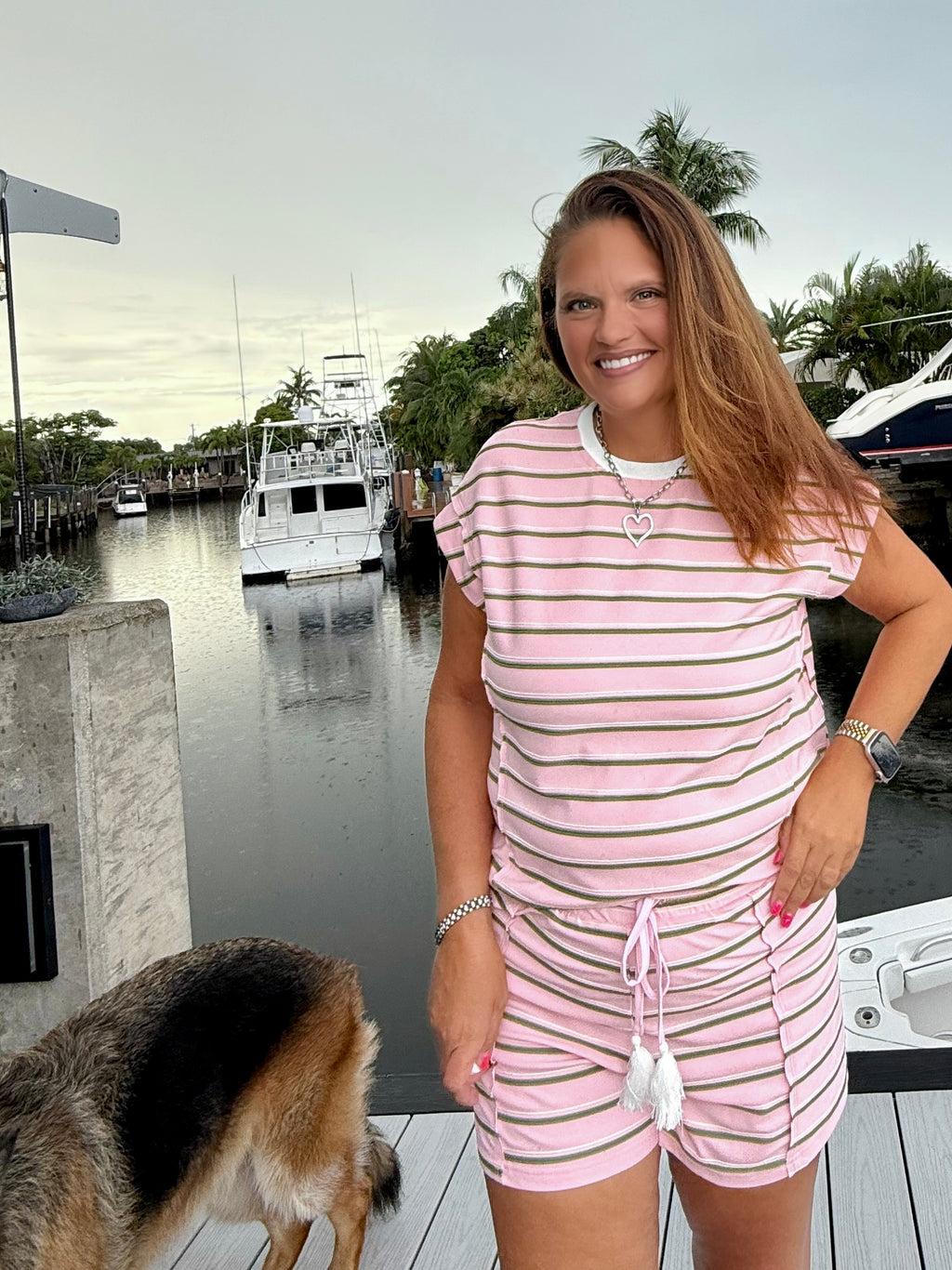 Sunset Sips Striped Set - BFF Here