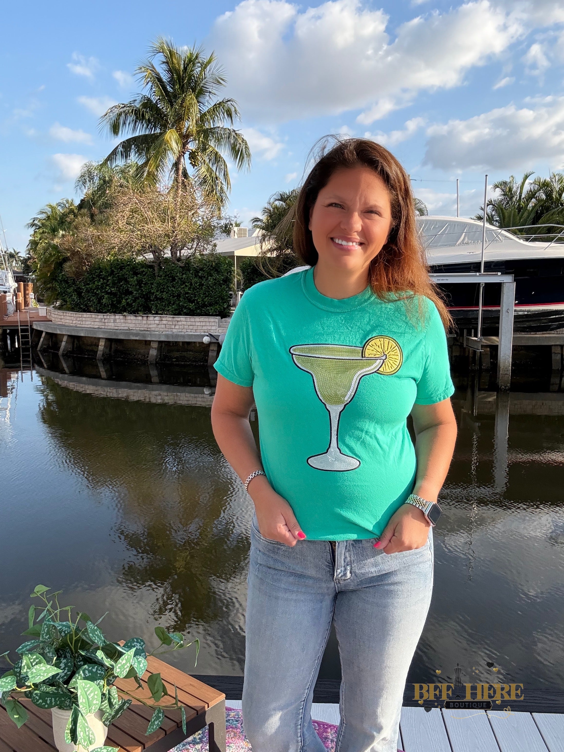 Main Squeeze Margarita Sippin' Tee - BFF Here