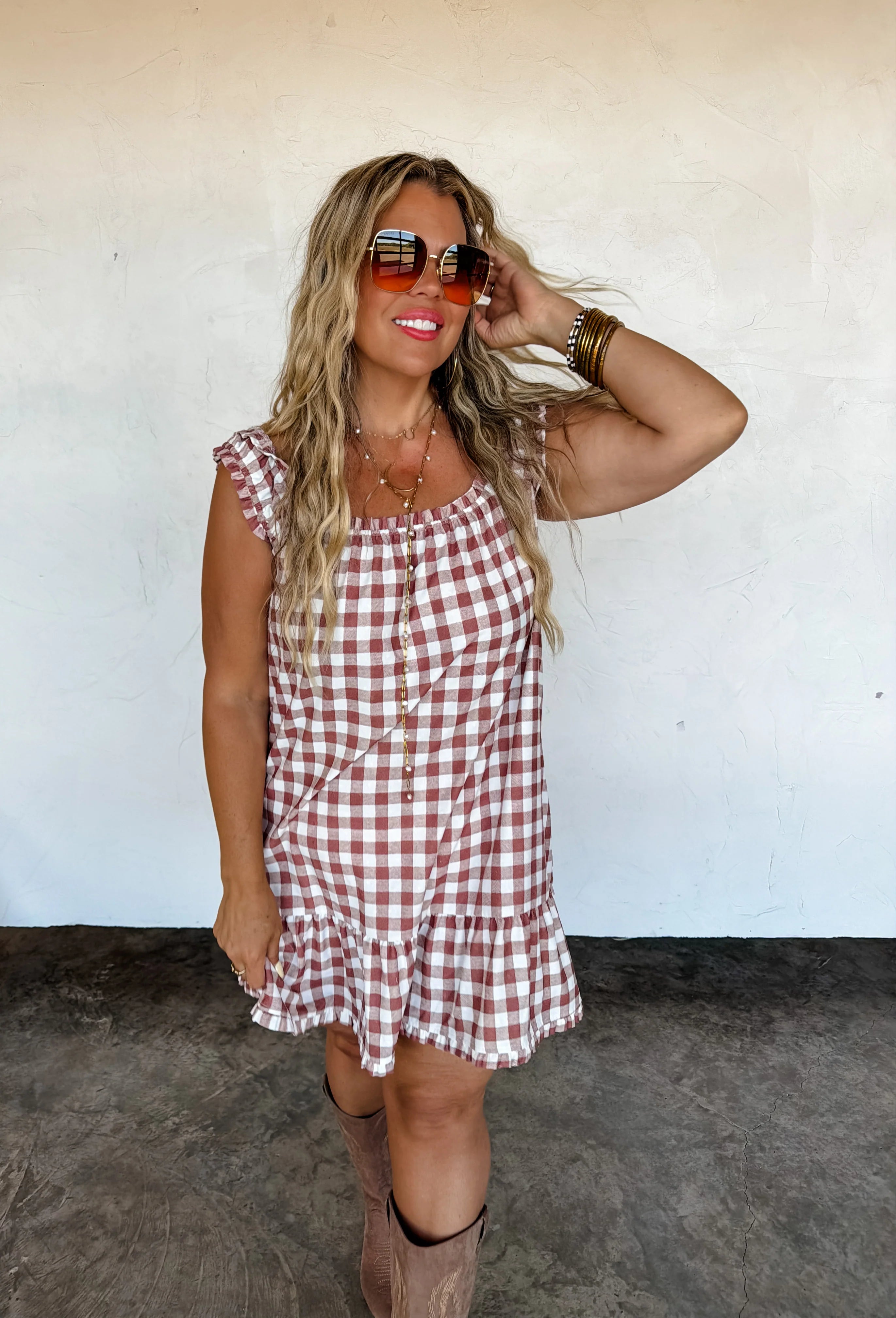 PREORDER: Sunset Tides Babydoll Dress by Blakeley (ETA: June) - BFF Here