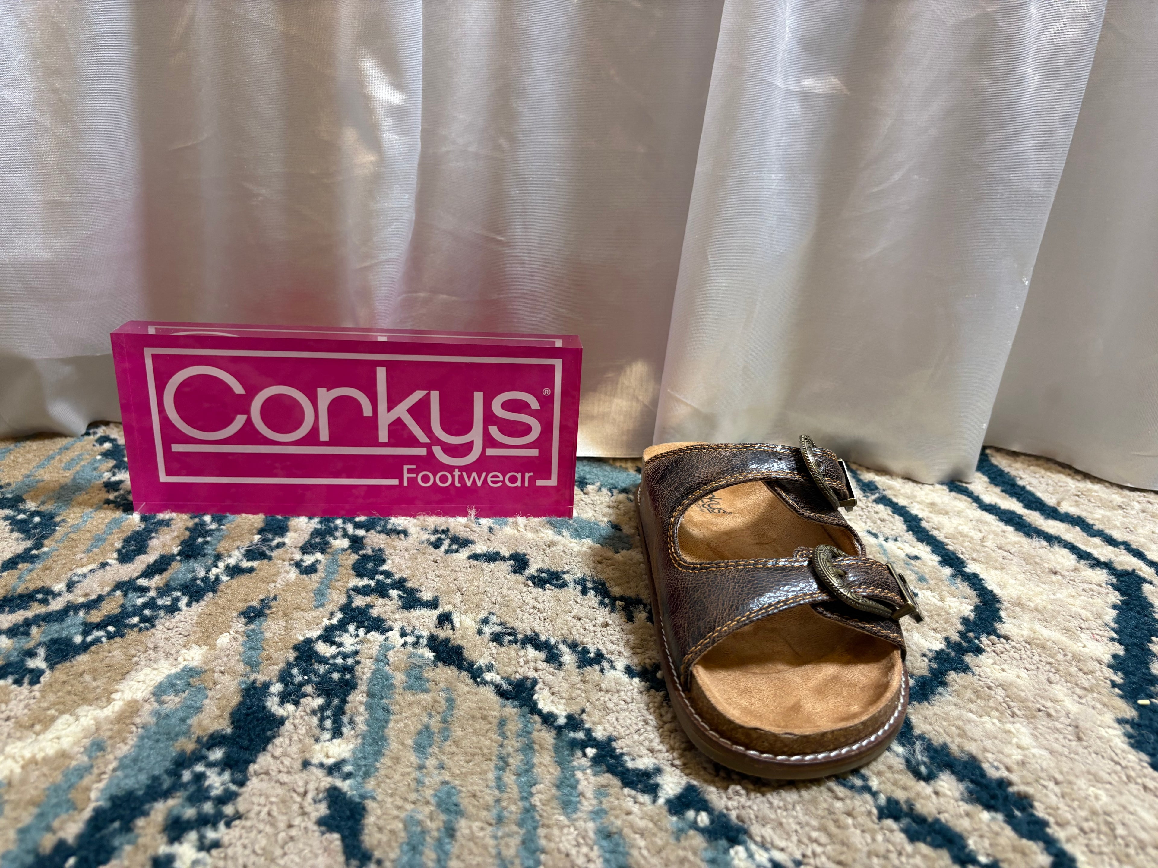 Atta Girl / Espresso Crinkle by Corkys (ARRAY) --Ships in August - BFF Here