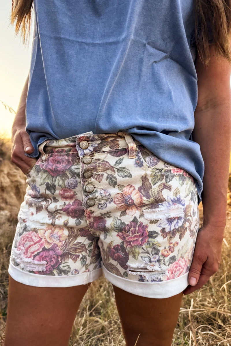 Tennessee Walking Shorts / Vintage Floral by Sterling Kreek - BFF Here