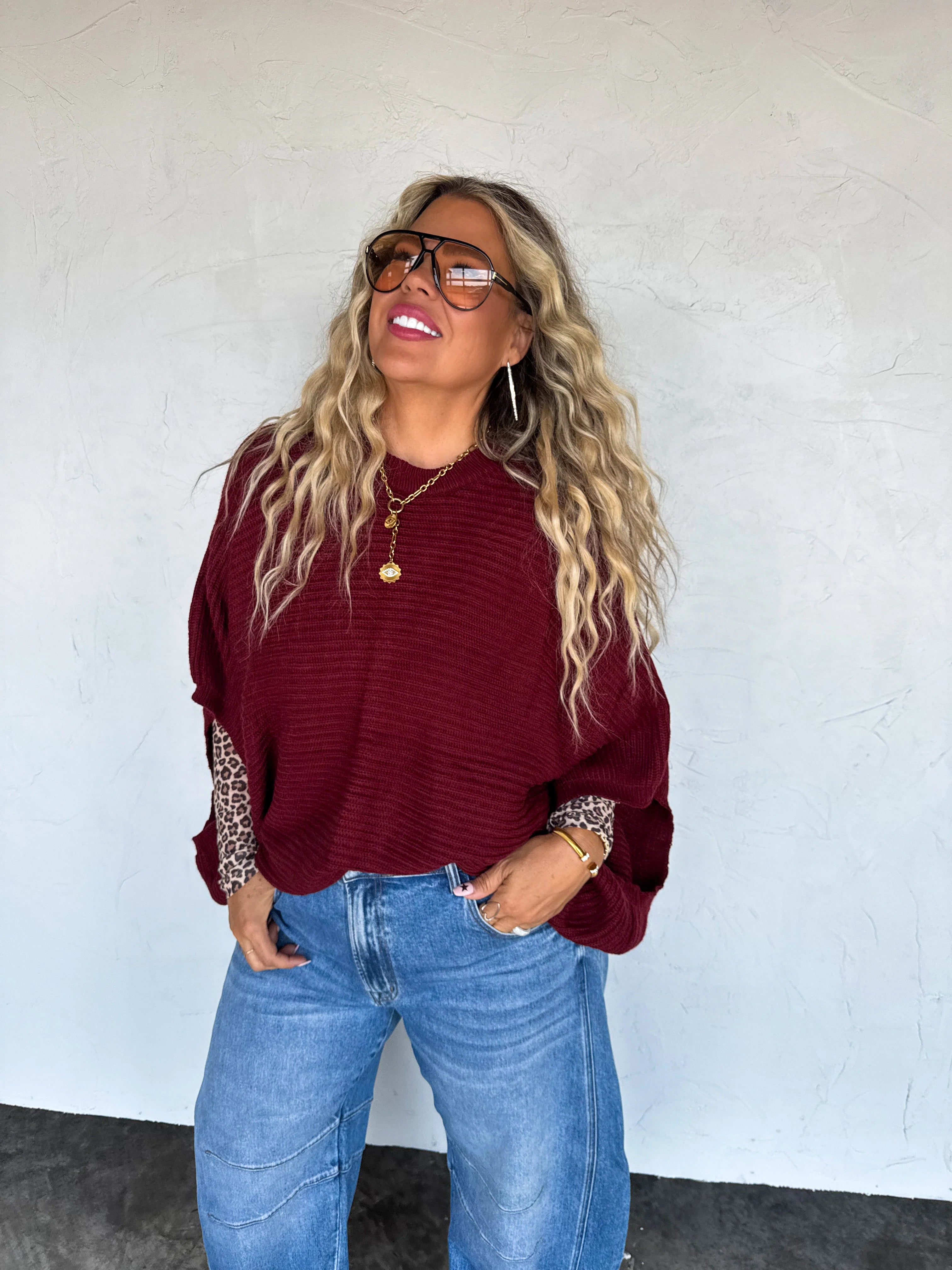 PREORDER: Meg Pullover Poncho by Blakeley (ETA: End of October) - BFF Here