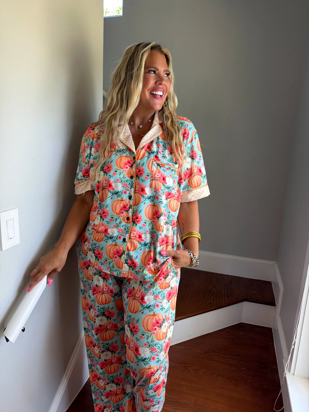 PREORDER: Home Gathering Luxe PJ Set by Blakeley (ETA: October)