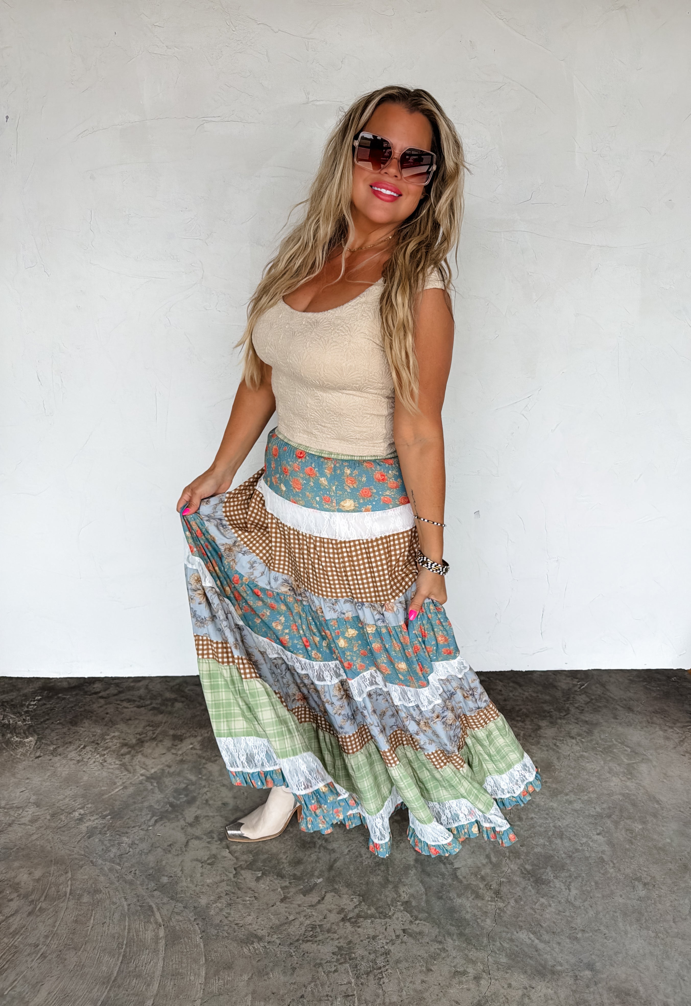 PREORDER- COUNTRY SUMMER MAXI SKIRT - BFF Here