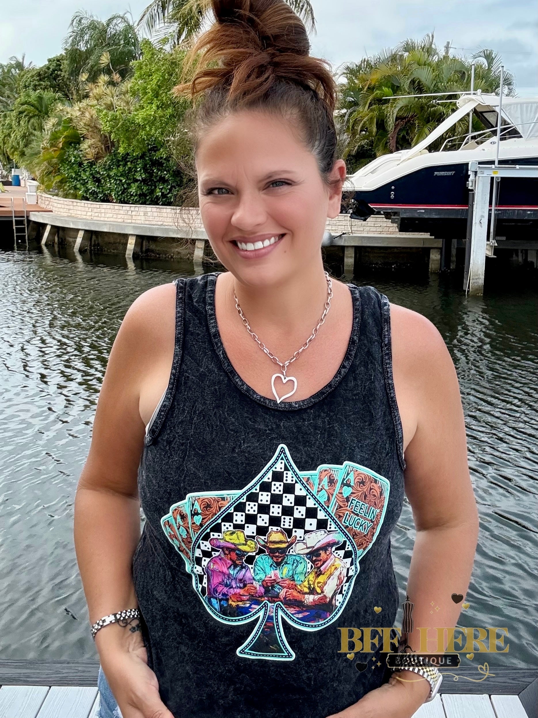 Feelin' Lucky Tank by Sterling Kreek - BFF Here