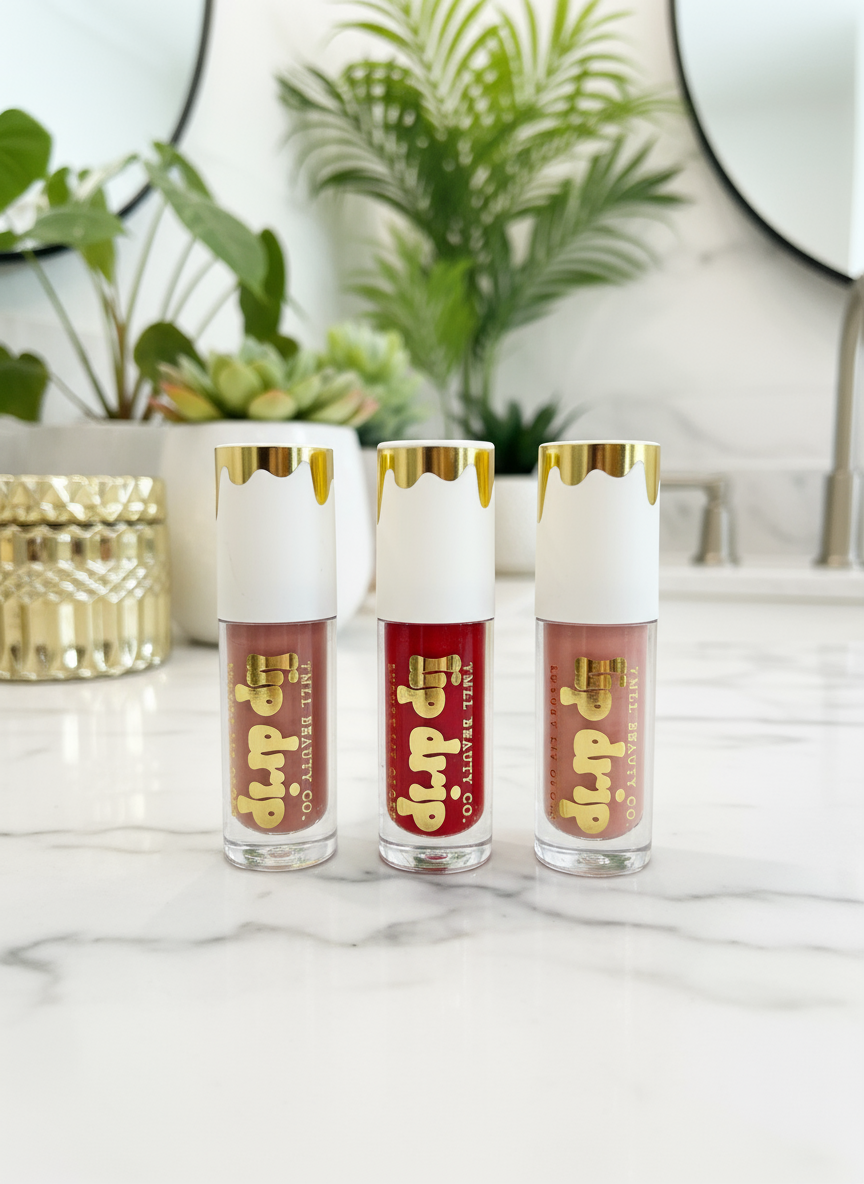TMLL Gold Capsule Lip Drip Trio - Limited Edition by TMLL Beauty - BFF Here