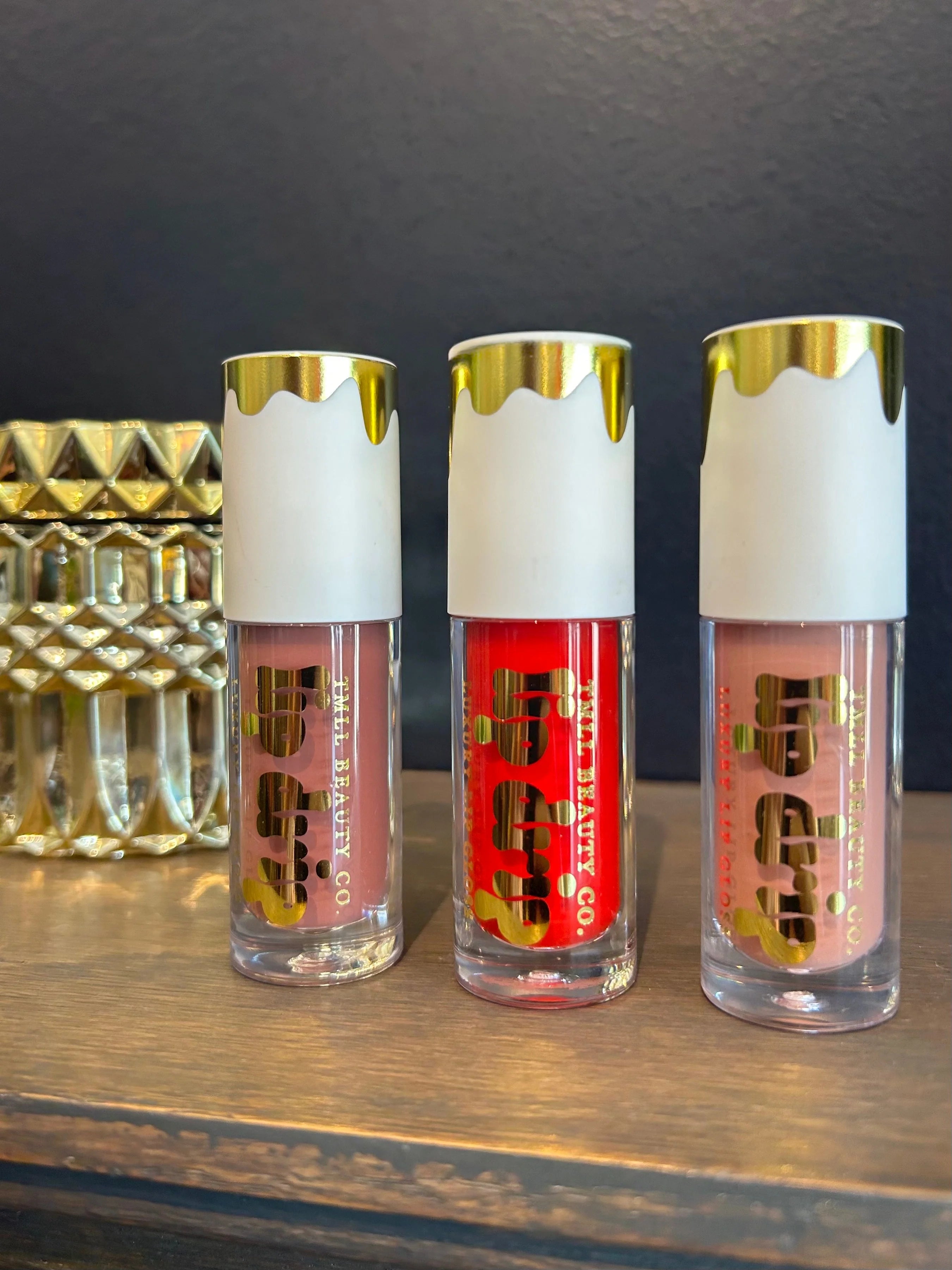 TMLL Gold Capsule Lip Drip Trio - Limited Edition by TMLL Beauty - BFF Here