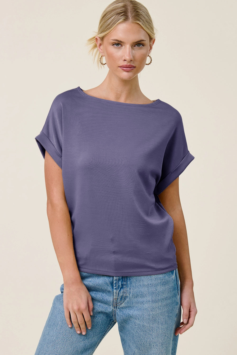 Cuff Sleeve Dolman Scuba Top by Charlotte Avery (ETA: 2-3 weeks) - BFF Here