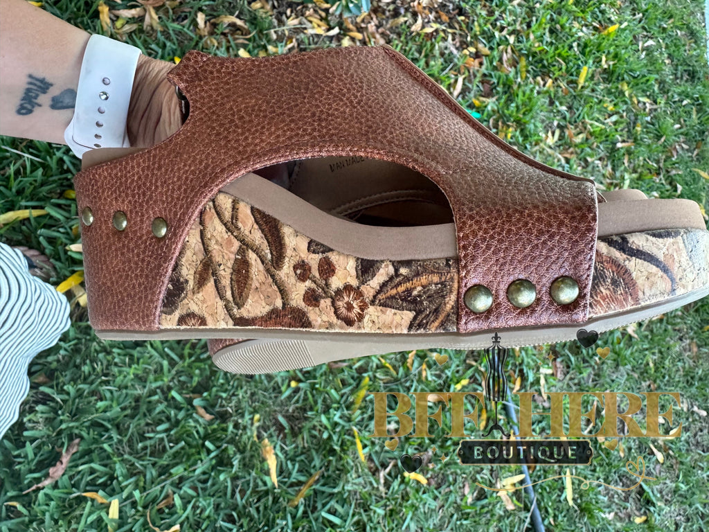 Carley - Cognac Tumbled by Corkys - BFF Here