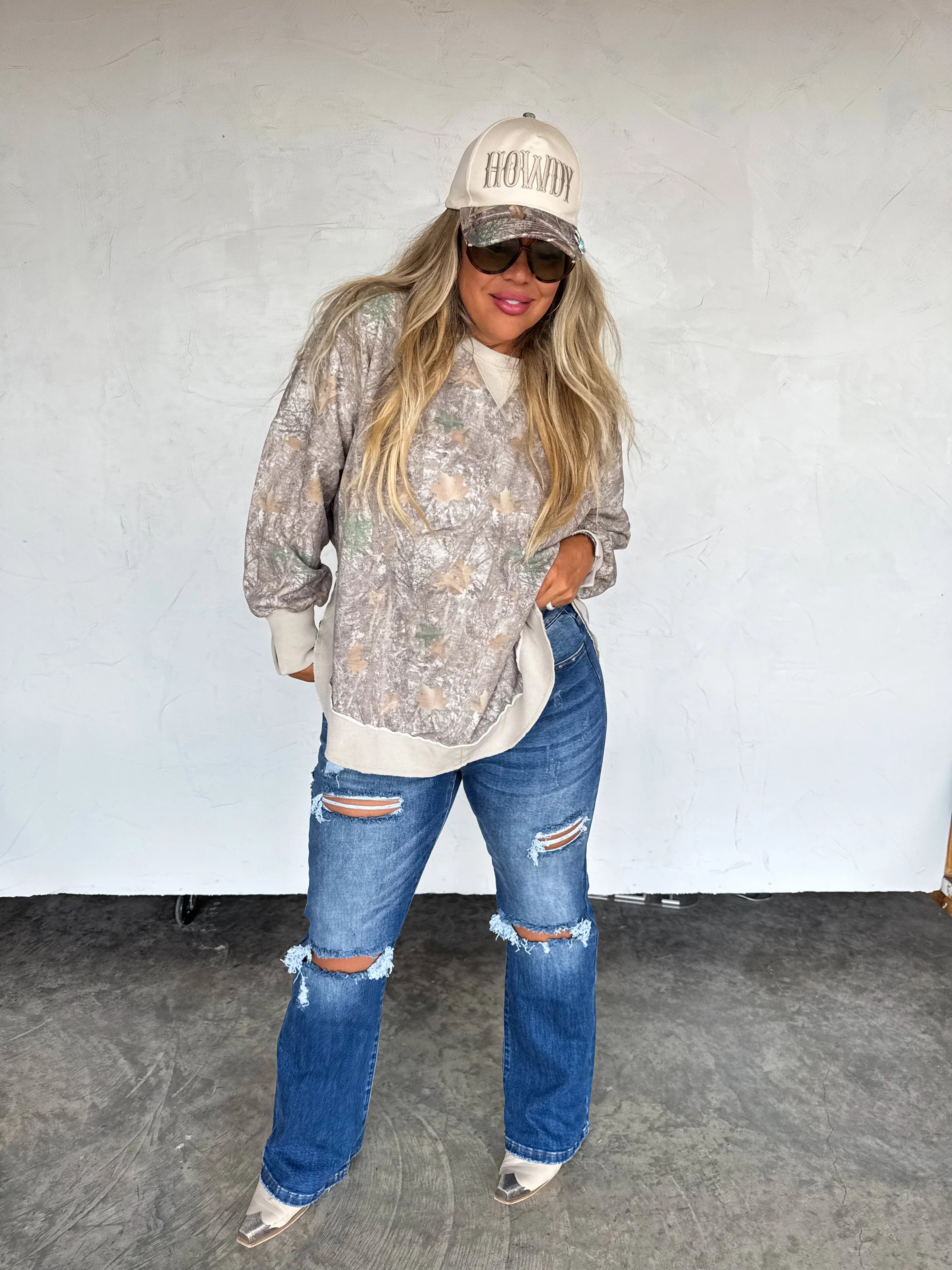 PREORDER: Ashland Straight Leg Distressed Jeans by Blakeley (ETA: Early November) - BFF Here