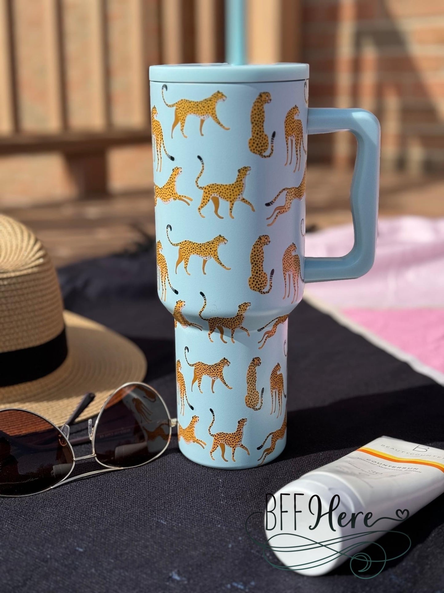 Safari Chic Tumbler - BFF Here