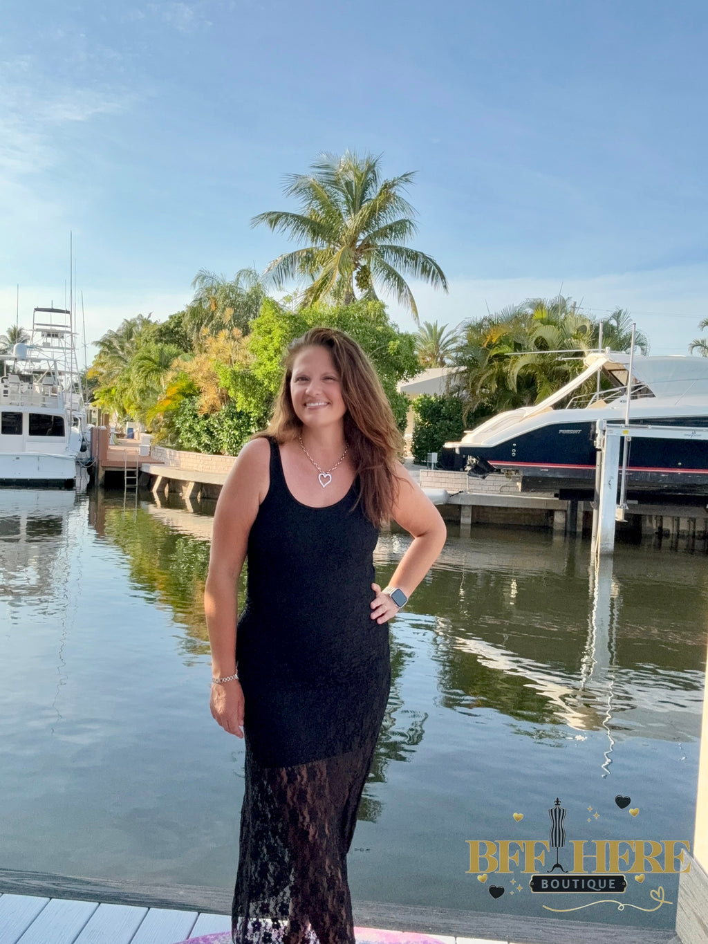 Leely Lace Dress by Blakeley / Choice of Color - BFF Here