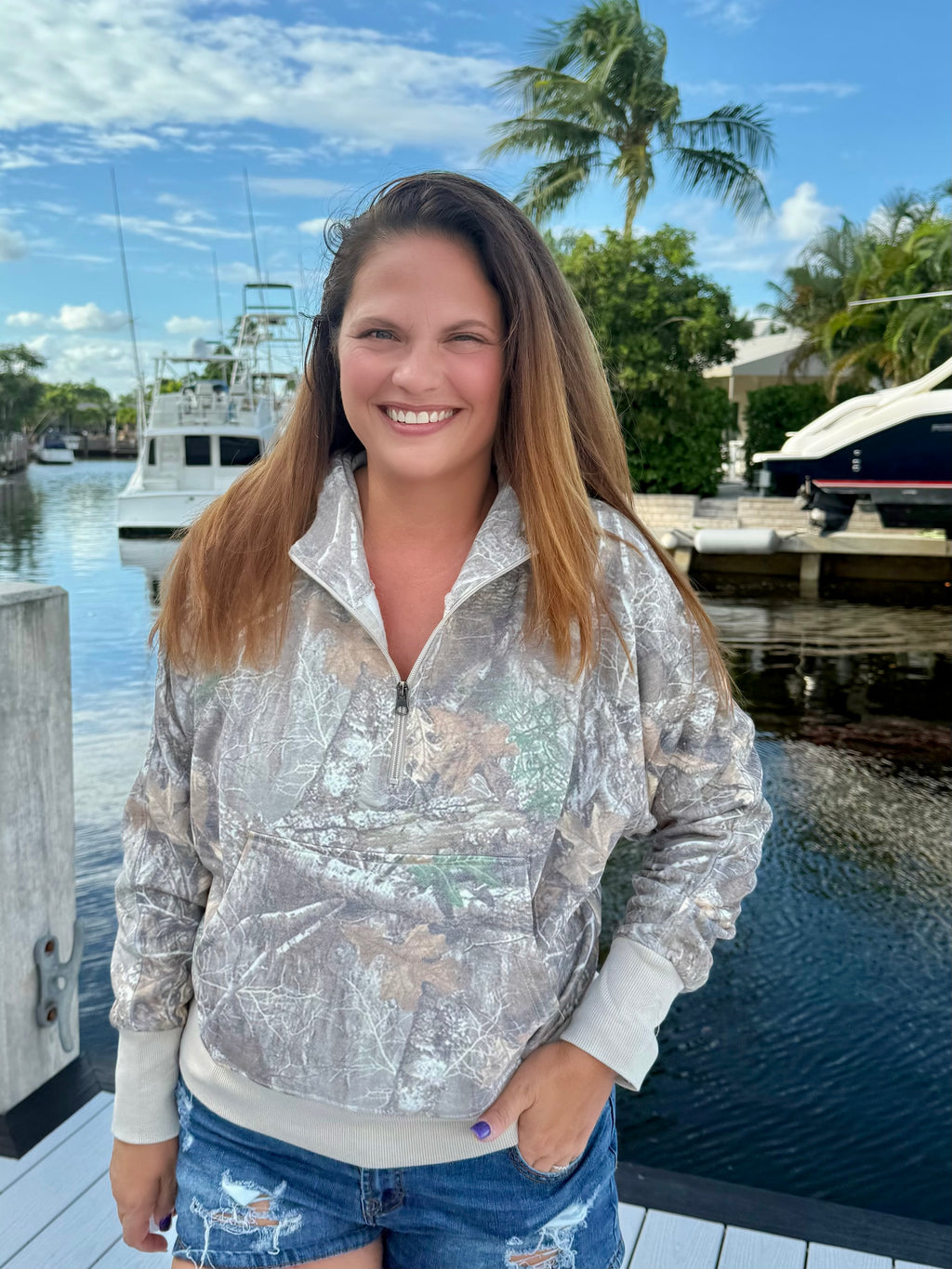 Easy Does It Pullover by Blakeley / Camo - BFF Here