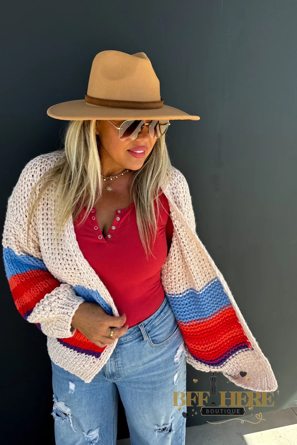 Charlotte Knit Cardigan by Blakeley / Choice of Color - BFF Here
