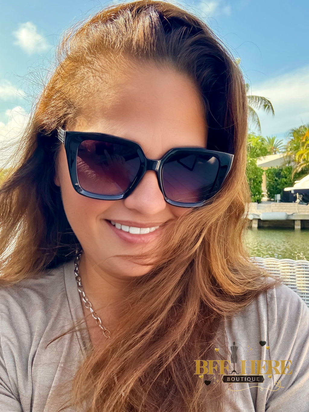 Shady Behavior Sunglasses by Jess Lea / Choice of Color - BFF Here