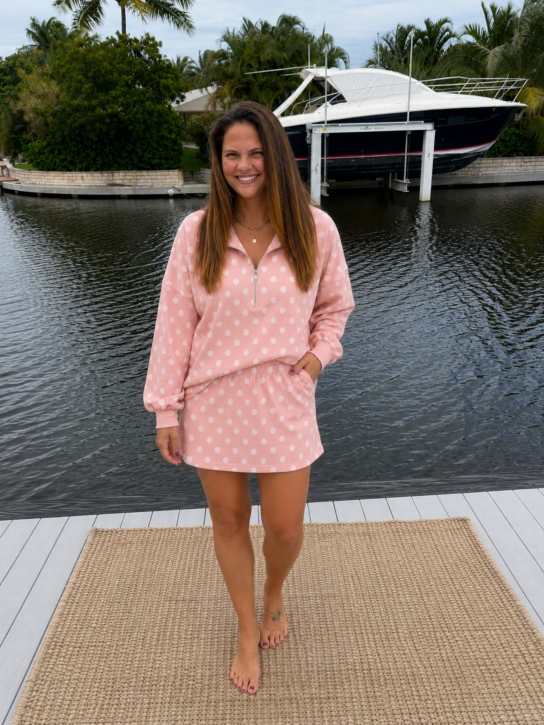 PREORDER: Pretty in Polka Skort Set (ETA: September / October)