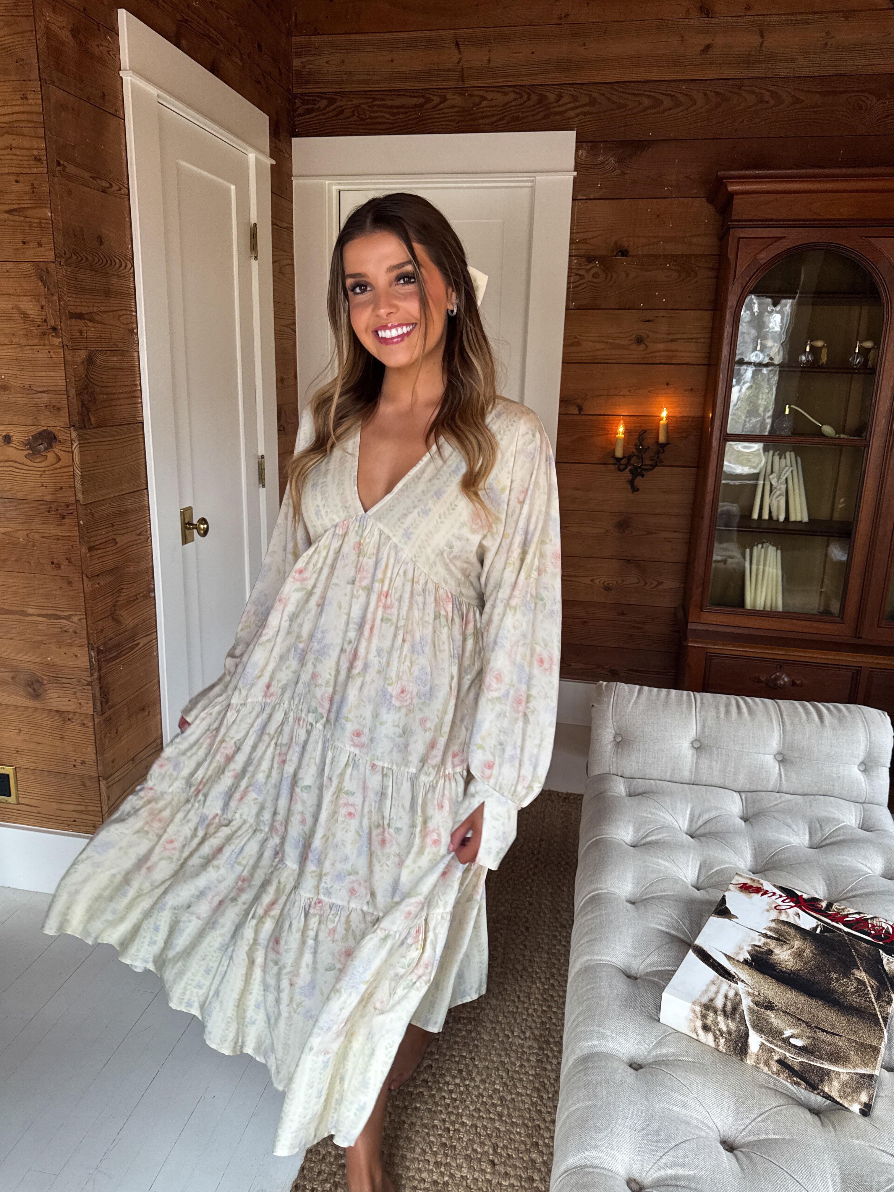 PREORDER- SPRING FLORAL KORA DRESS - BFF Here