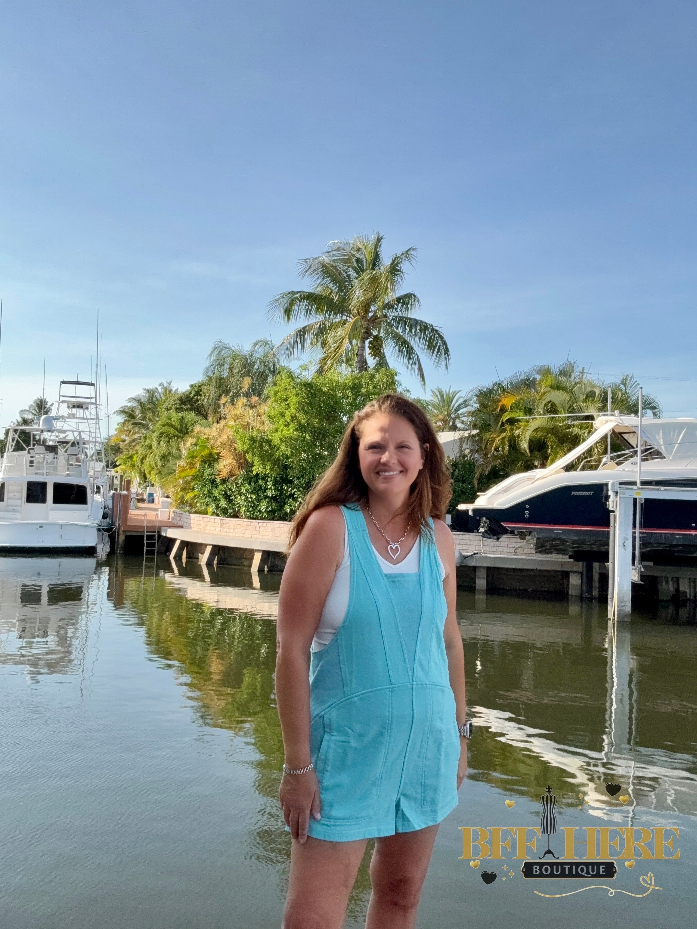 Beach Please Romper by Blakeley / Choice of Color - BFF Here