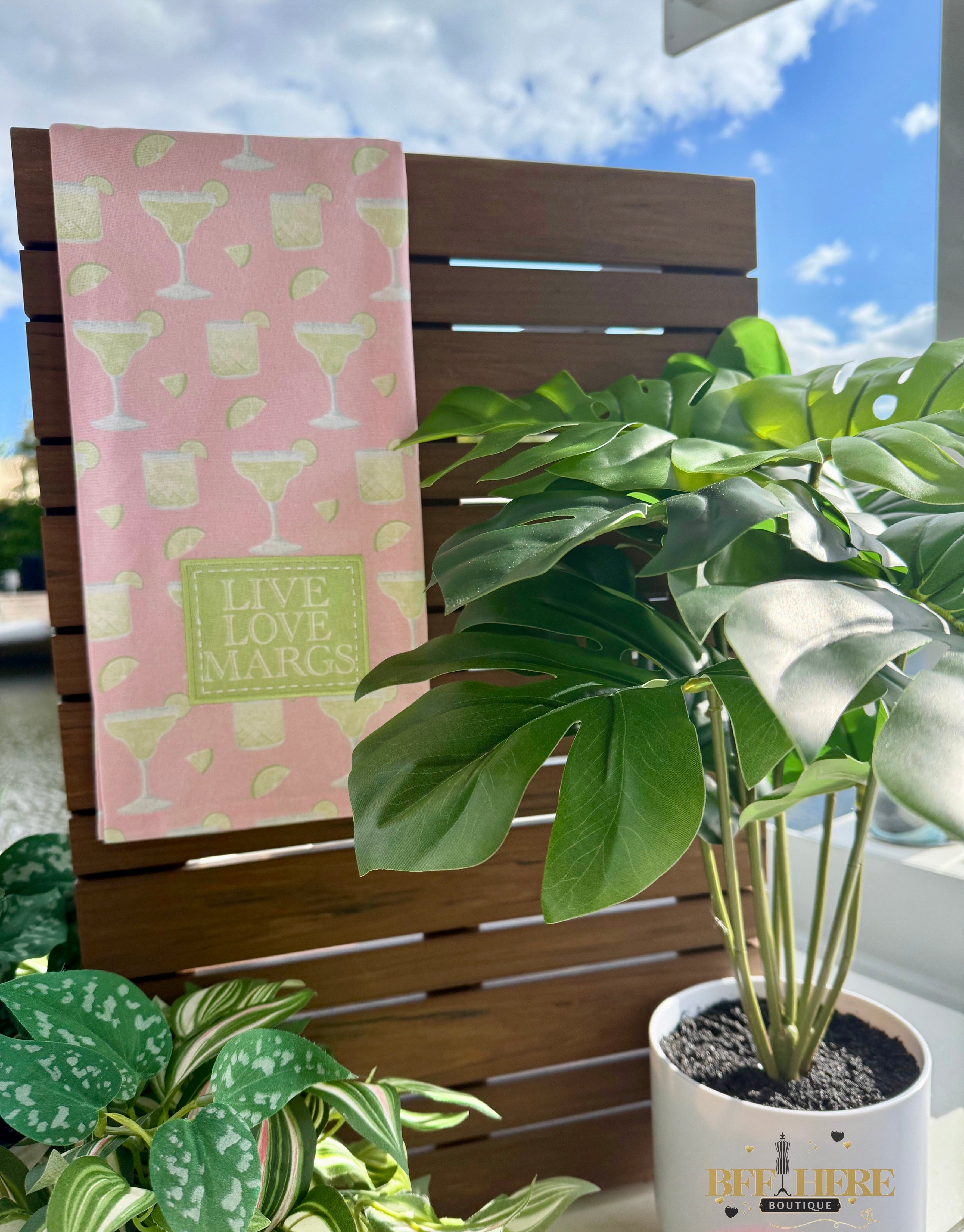 Live Love Margs Hand Towel   By Royal Standard - BFF Here