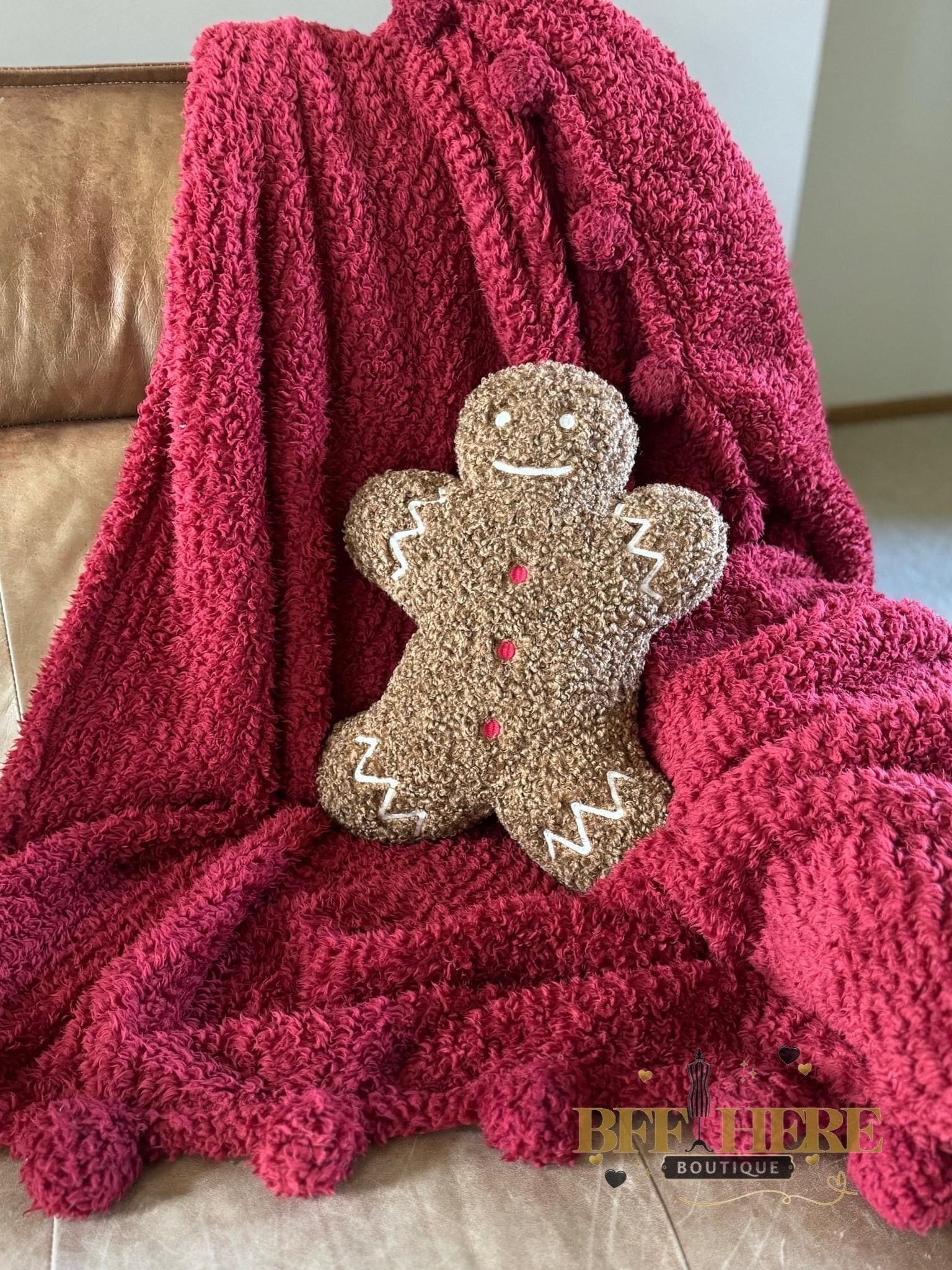 PREORDER: Sweet as Spice Sherpa Pillows / Choice of Style (Ships Beginning of November) - BFF Here