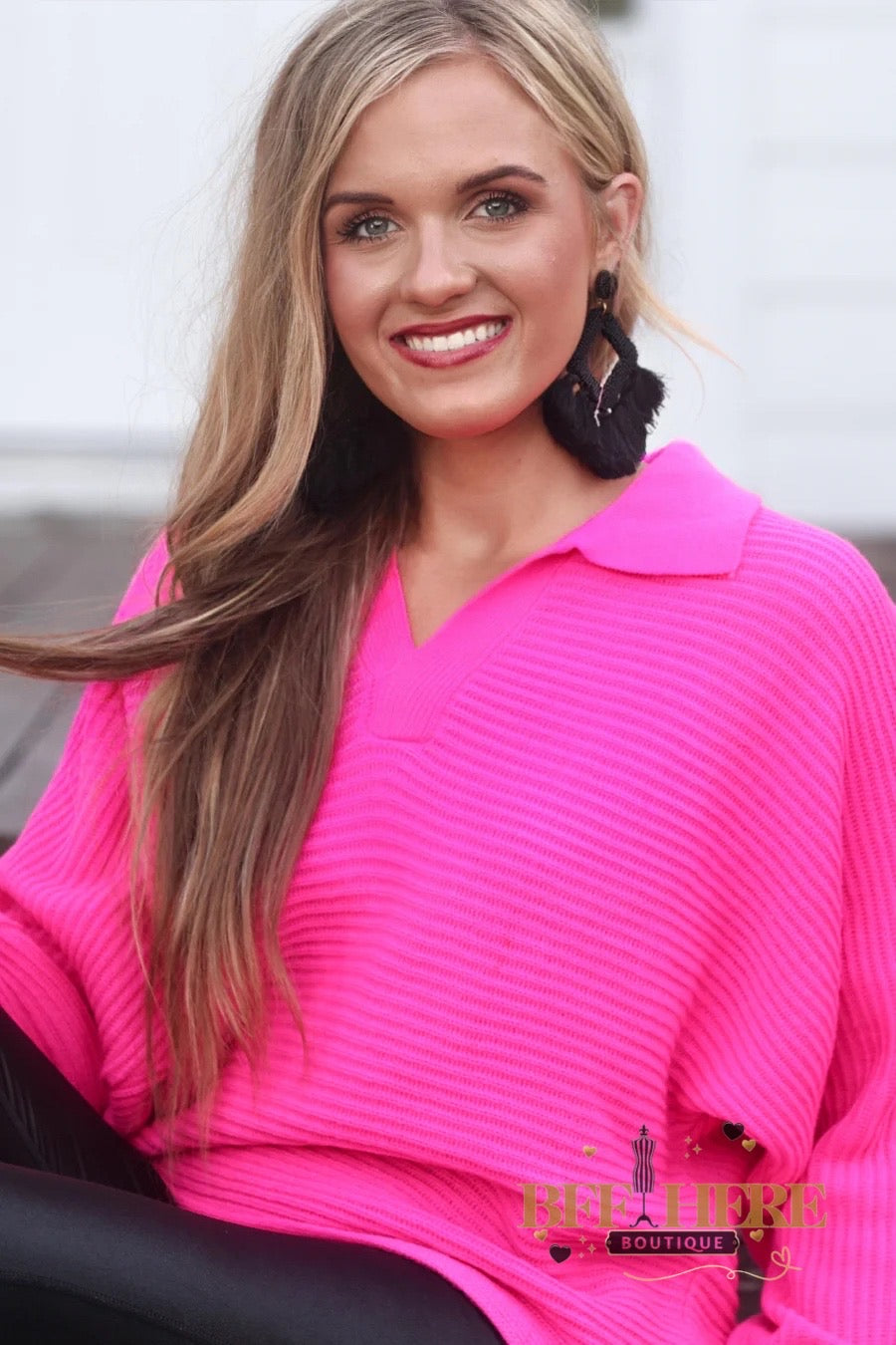 Zander Collared Sweater by Jess Lea - BFF Here