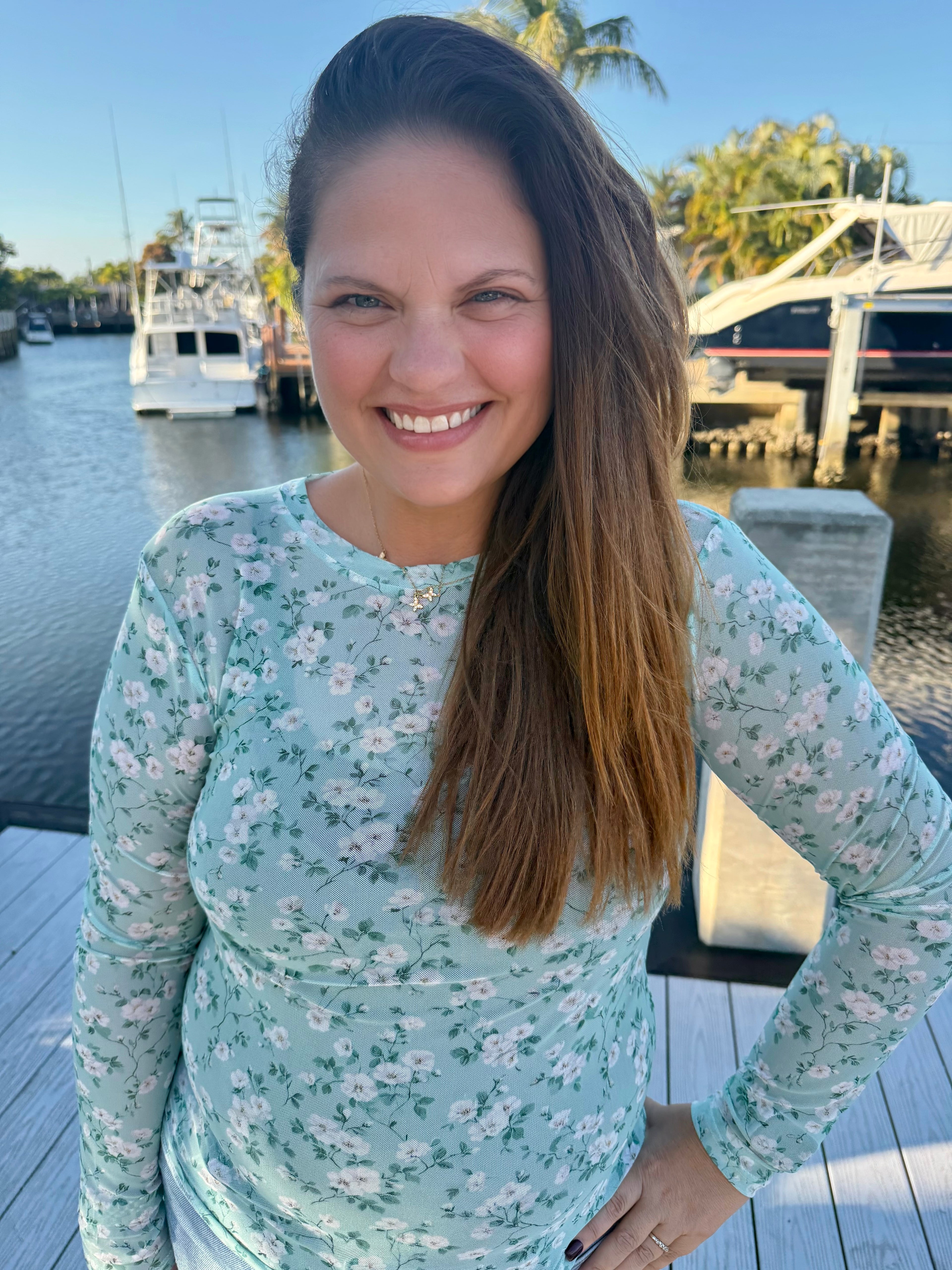 Spring Dress It Up Mesh Top by Blakeley - BFF Here