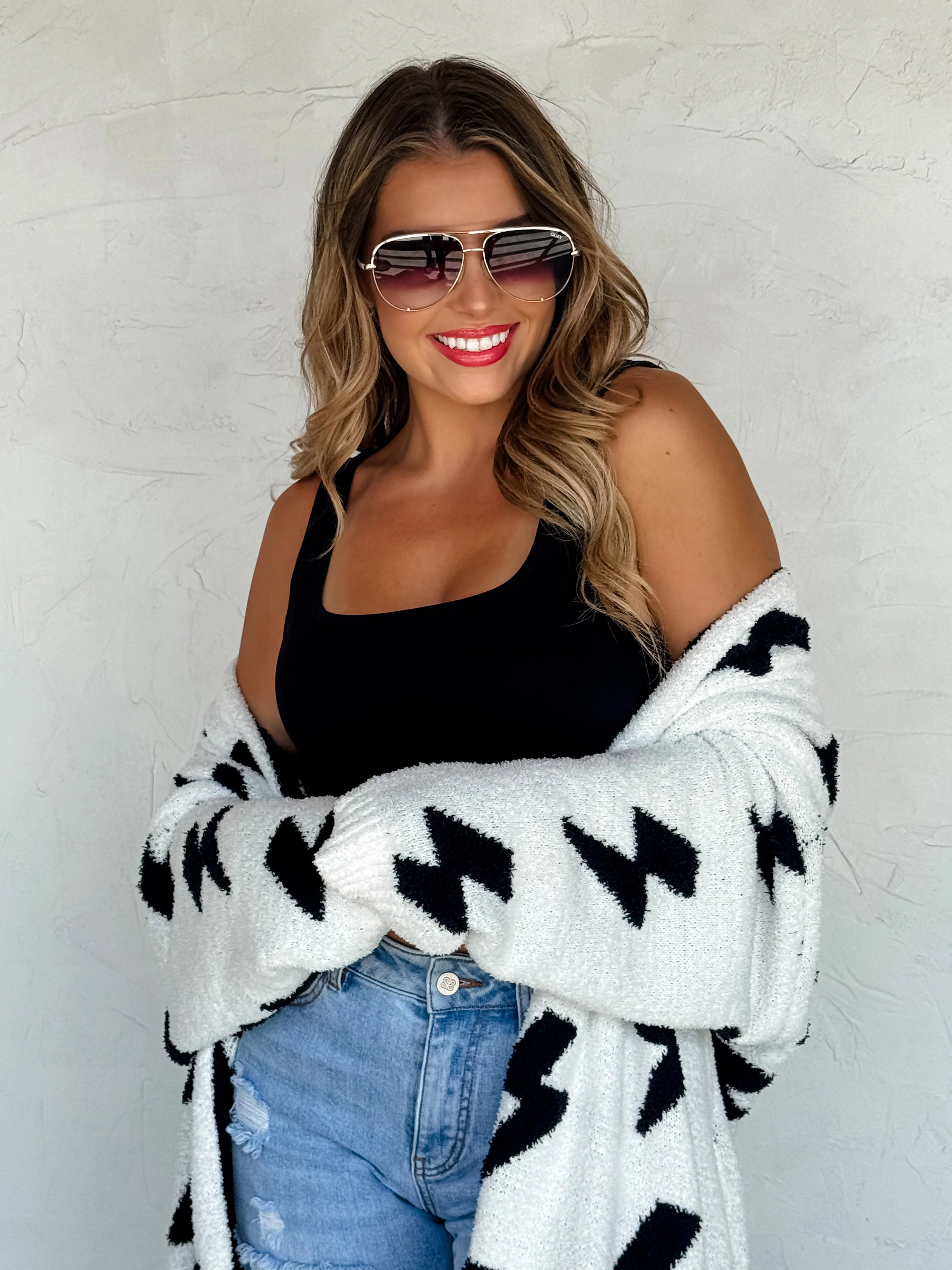 PREORDER: Lighting & Cheetah Cloud Cardigan by Blakeley (ETA: Late November) - BFF Here