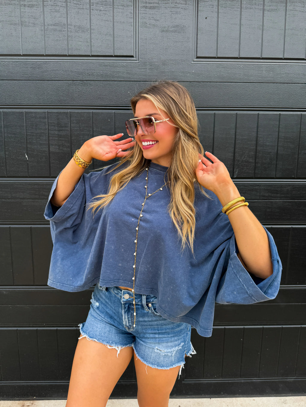 PREORDER: Washed Away Basic Tee by Blakeley (ETA: July) - BFF Here