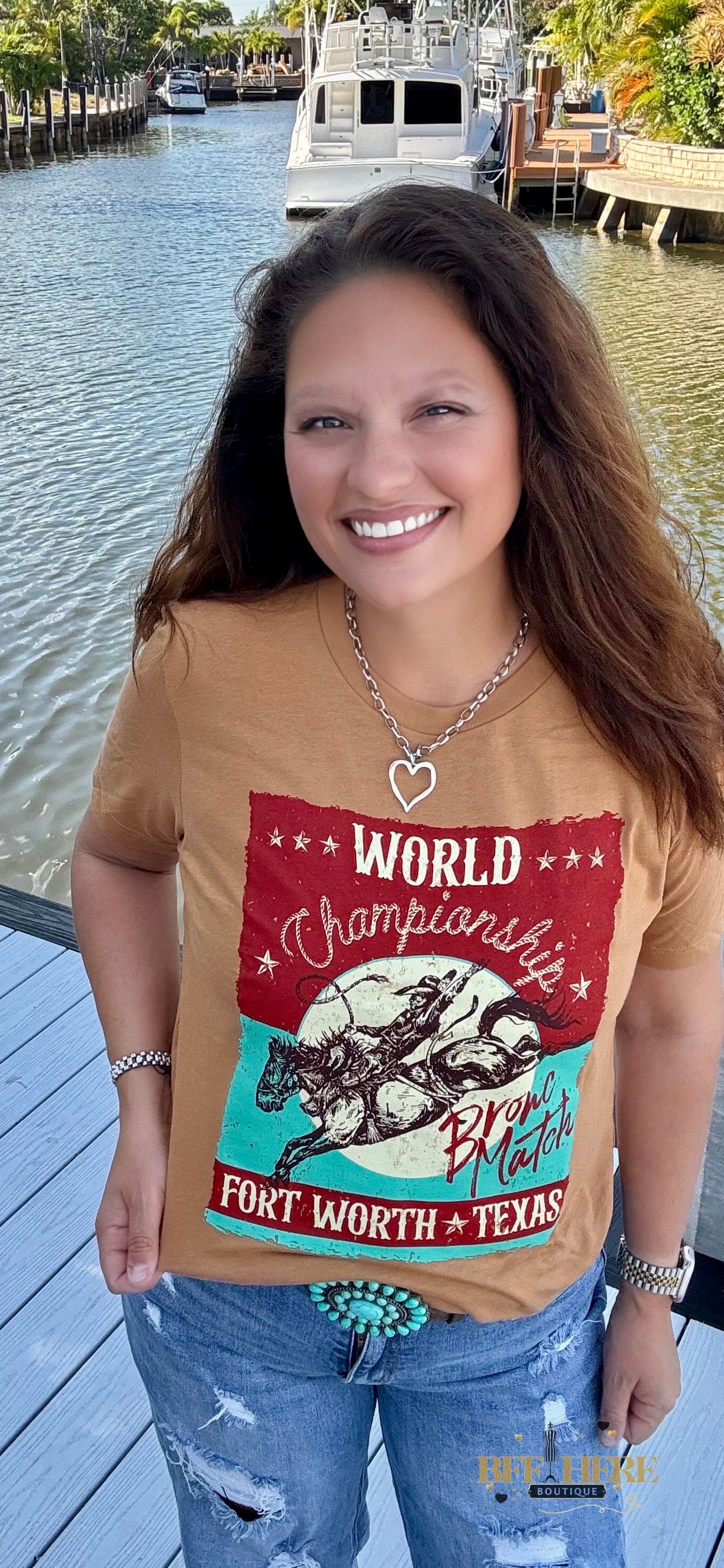 Bronc Match Tee - BFF Here