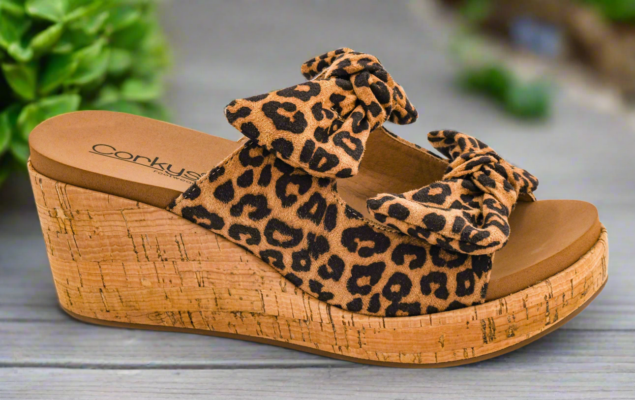 Bowed Up / Leopard by Corkys - BFF Here