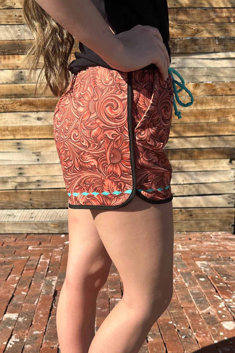 Tooled In Beauty Shorts by Sterling Kreek - BFF Here