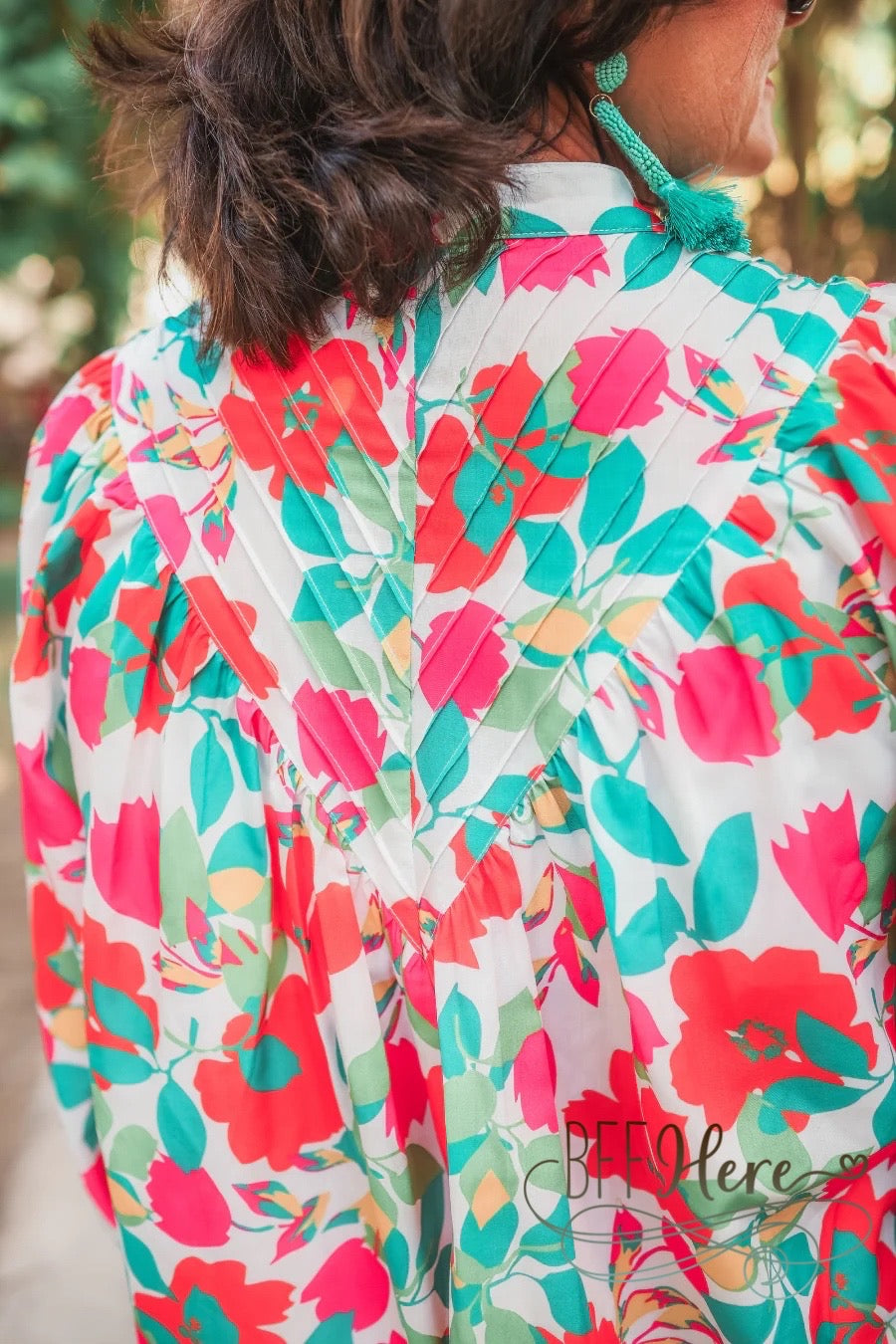 PREORDER-Katie Button Up Blouse by Jess Lea (Ships Beginning of June) - BFF Here