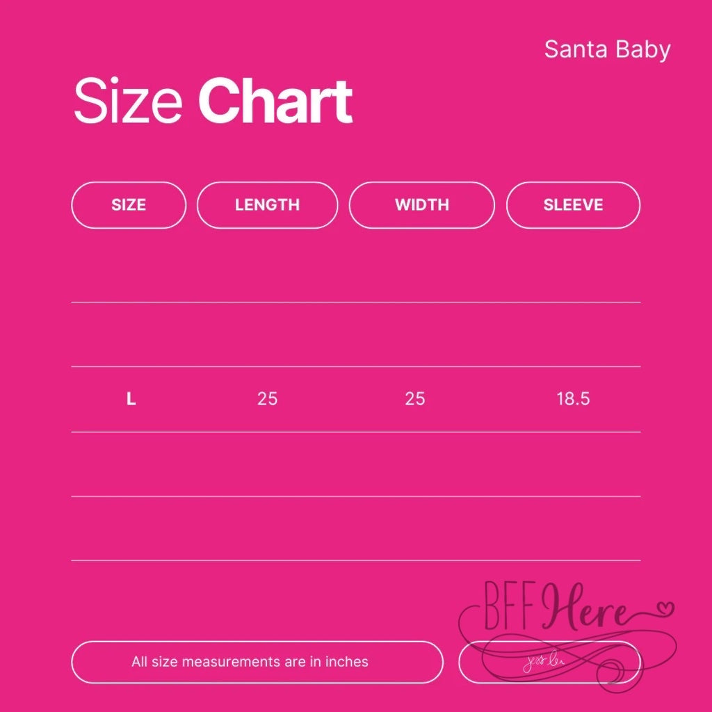 Santa Baby Tinsel Sweater - BFF Here