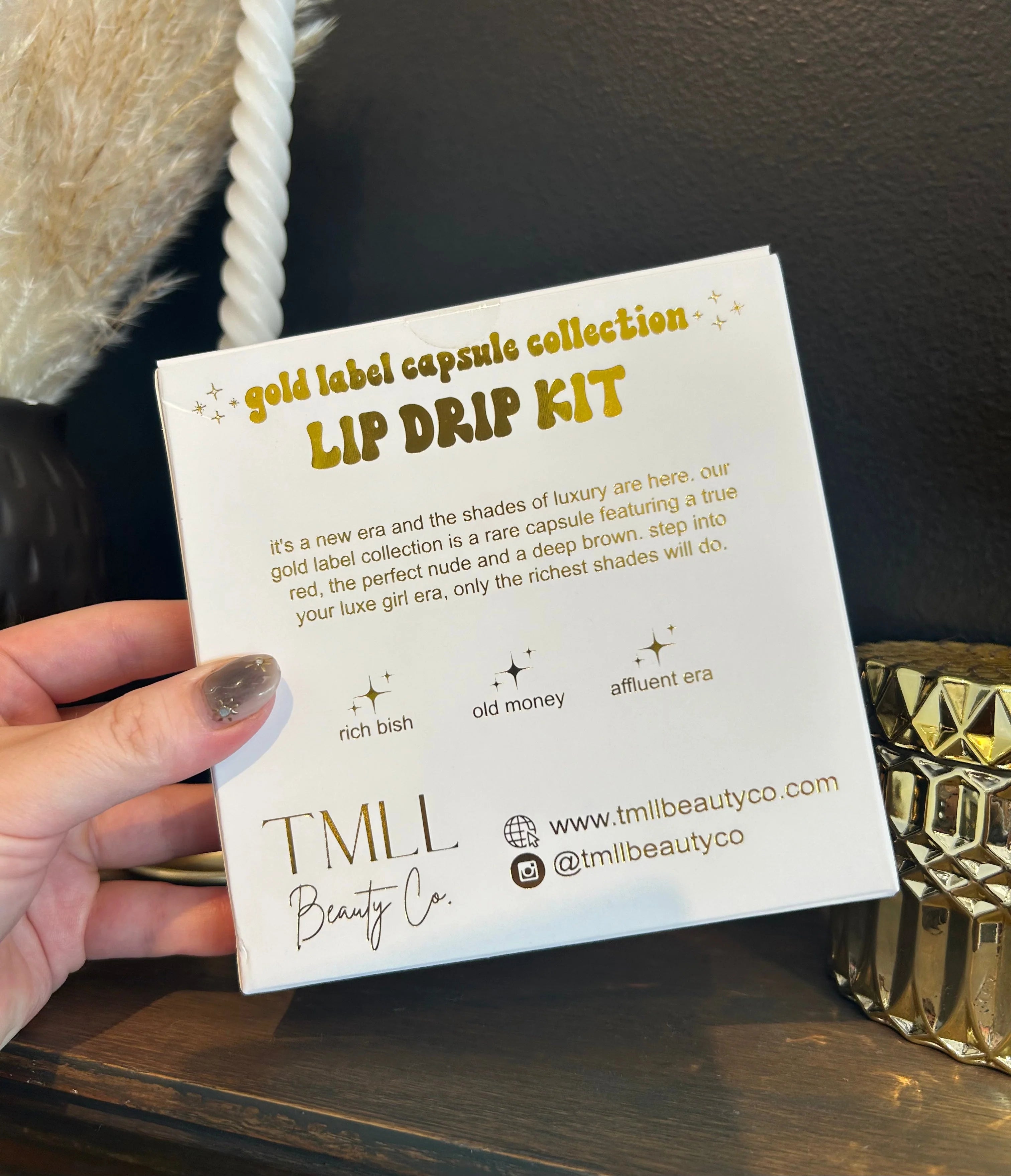 TMLL Gold Capsule Lip Drip Trio - Limited Edition by TMLL Beauty - BFF Here